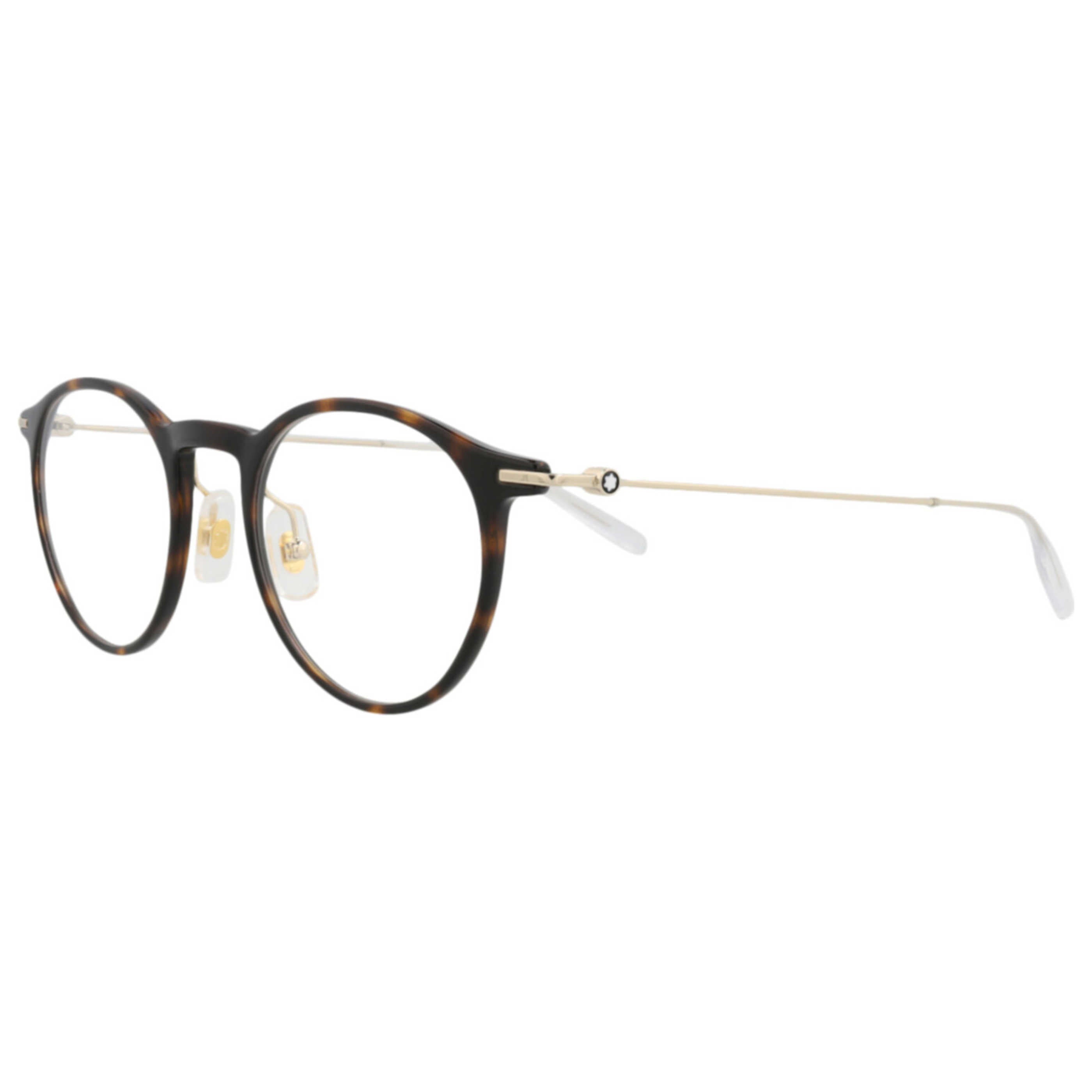 Gafas Oftálmicas Mont Blanc Marrón Redonda MB0099O-30008650-007