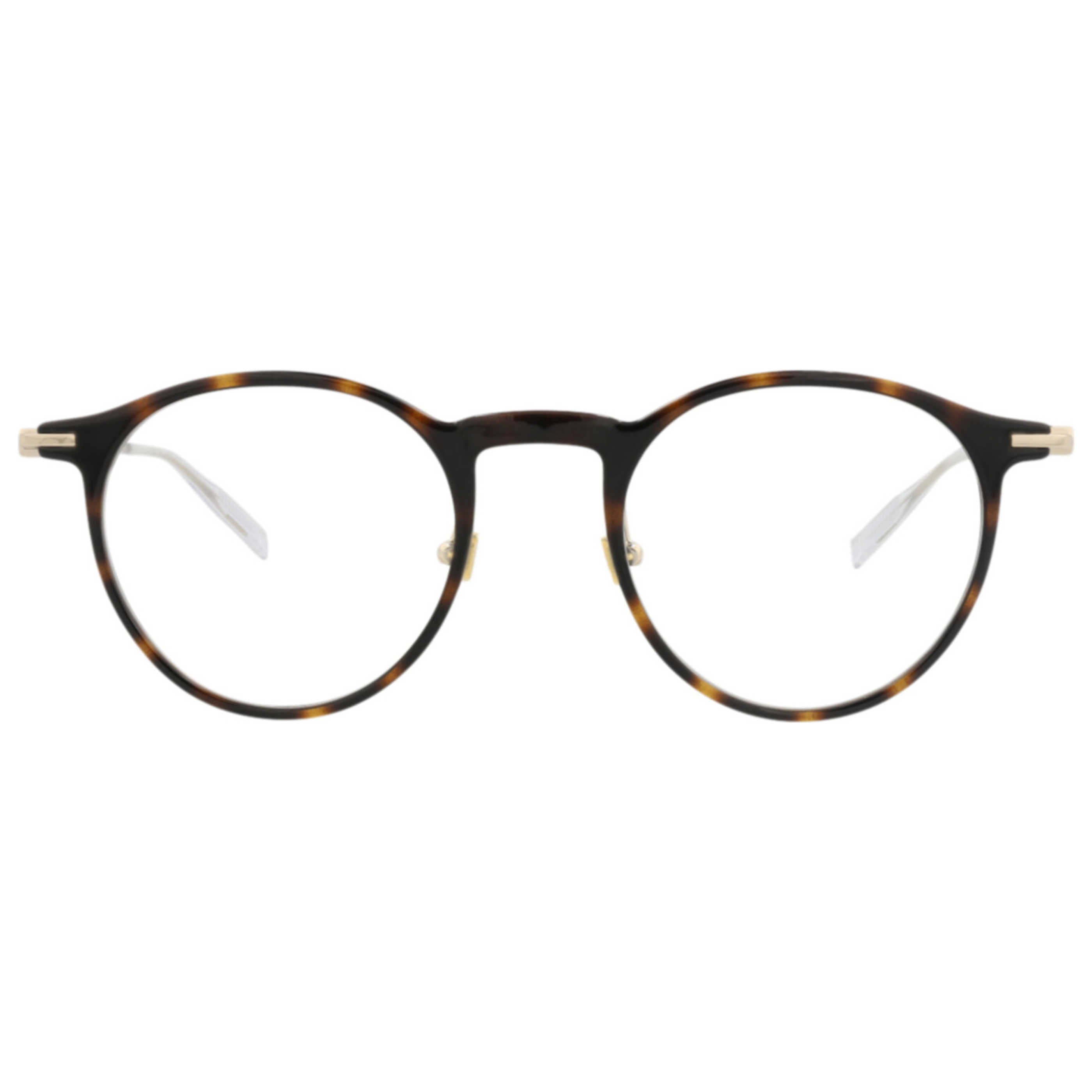 Gafas Oftálmicas Mont Blanc Marrón Redonda MB0099O-30008650-007