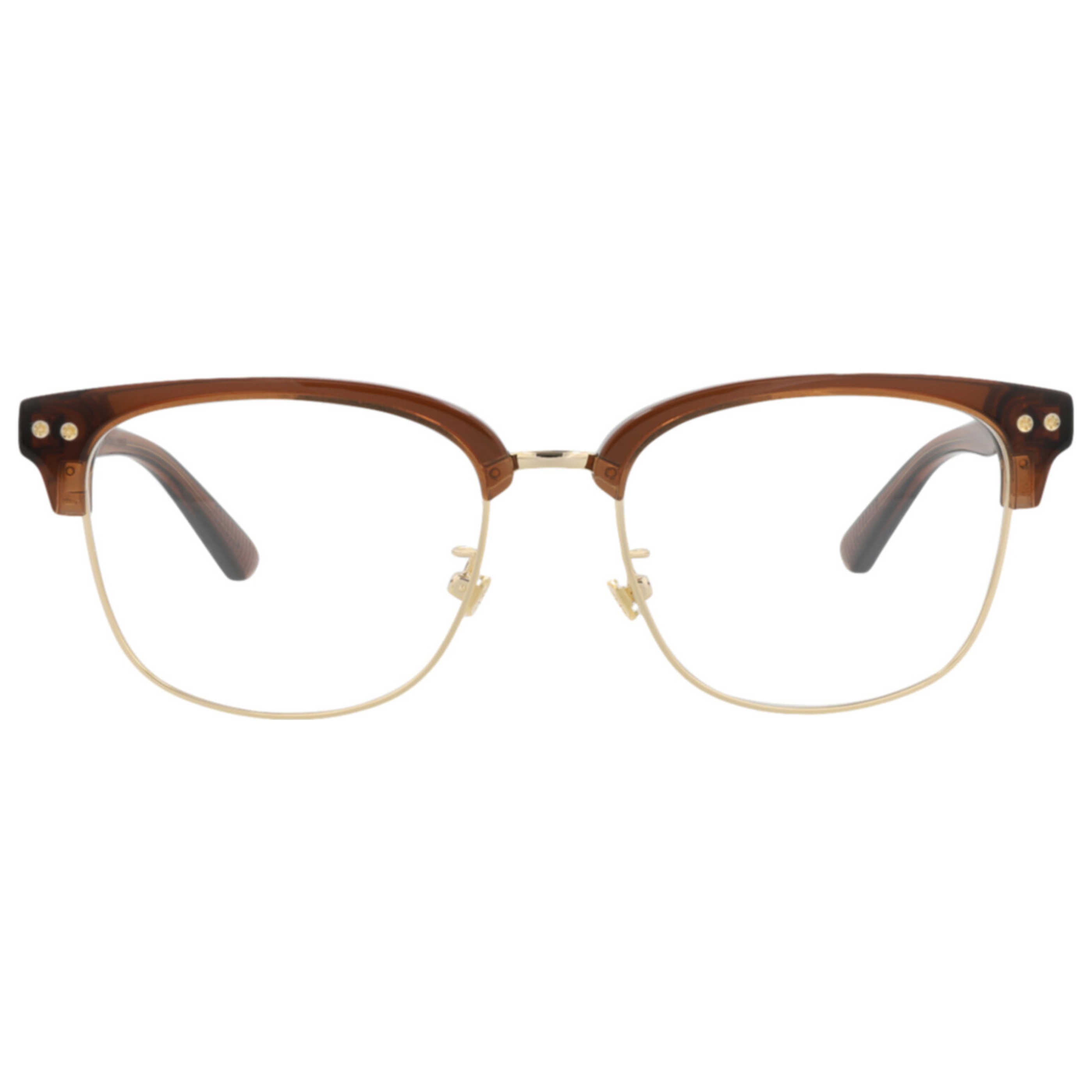 Gafas Oftálmicas Mont Blanc Marrón Cuadrada MB0259OK-30014170-007