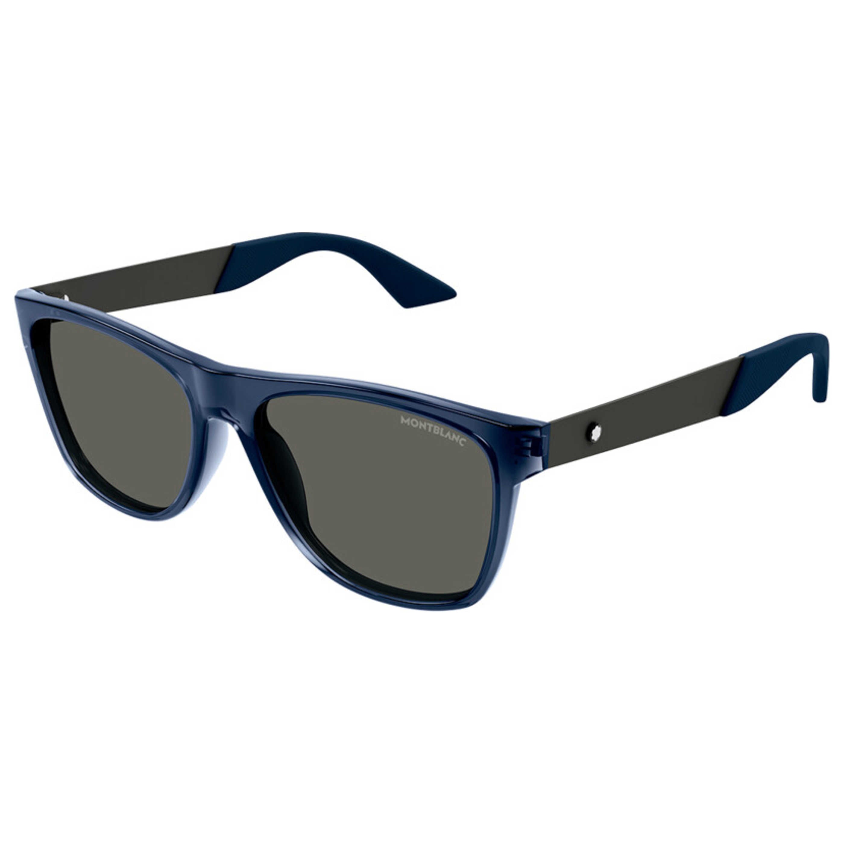 Gafas de Sol Mont Blanc Azul Cuadrada MB0298S-002