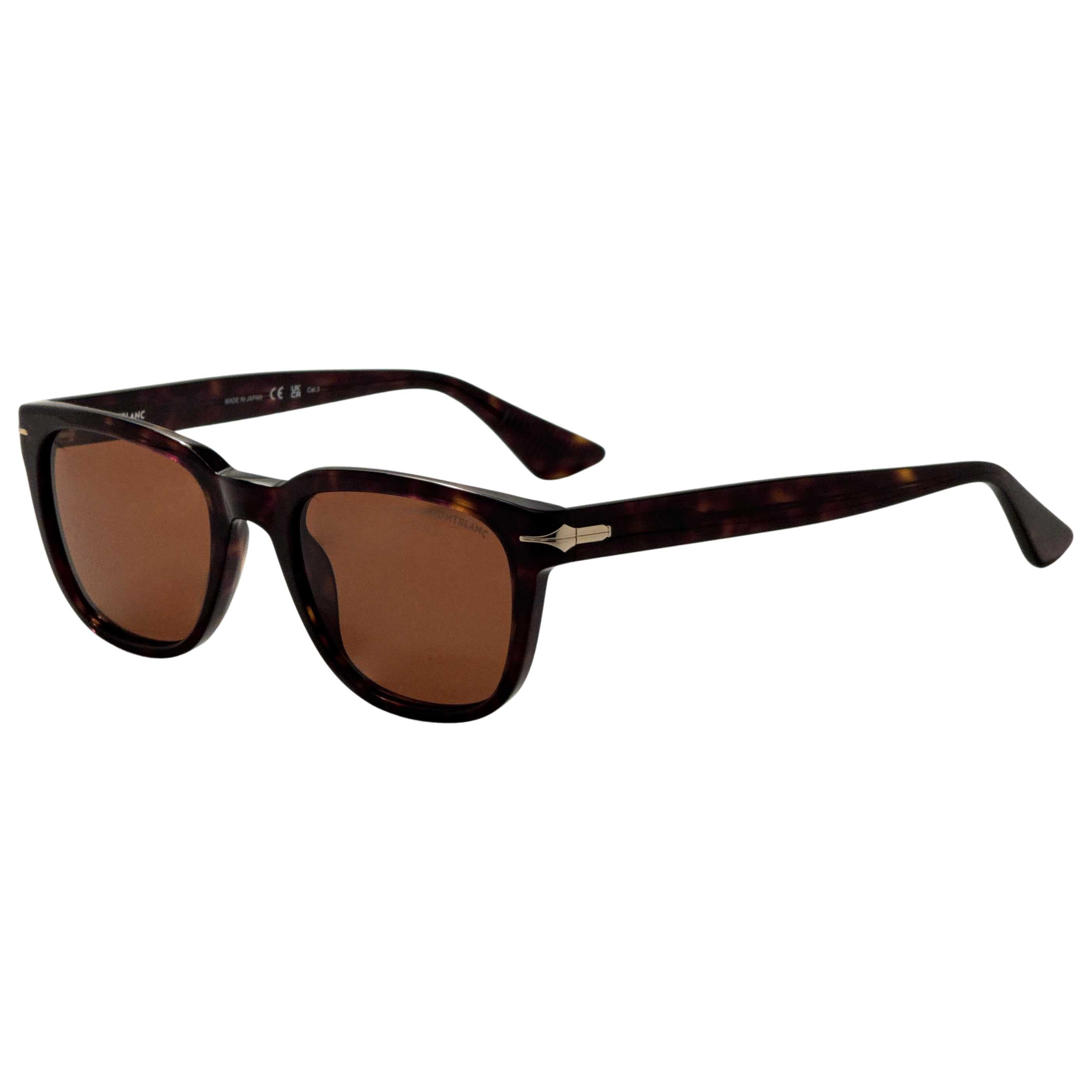 Gafas de Sol Mont Blanc Marrón Cuadrada MB0302S-012