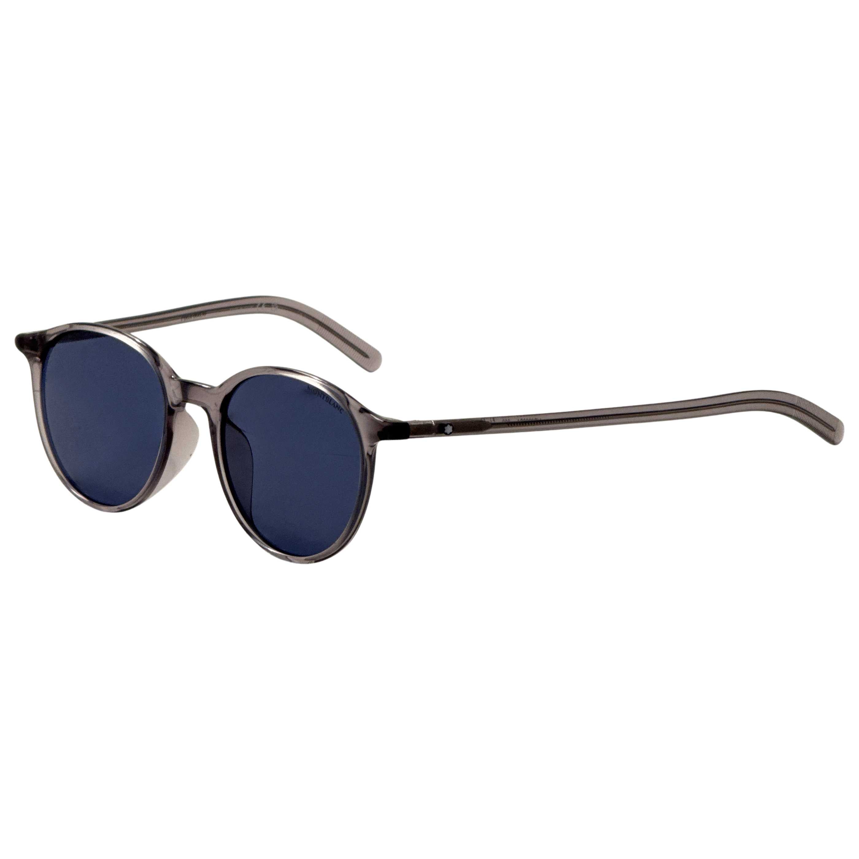 Gafas de Sol Mont Blanc Gris Redonda MB0326SA-002