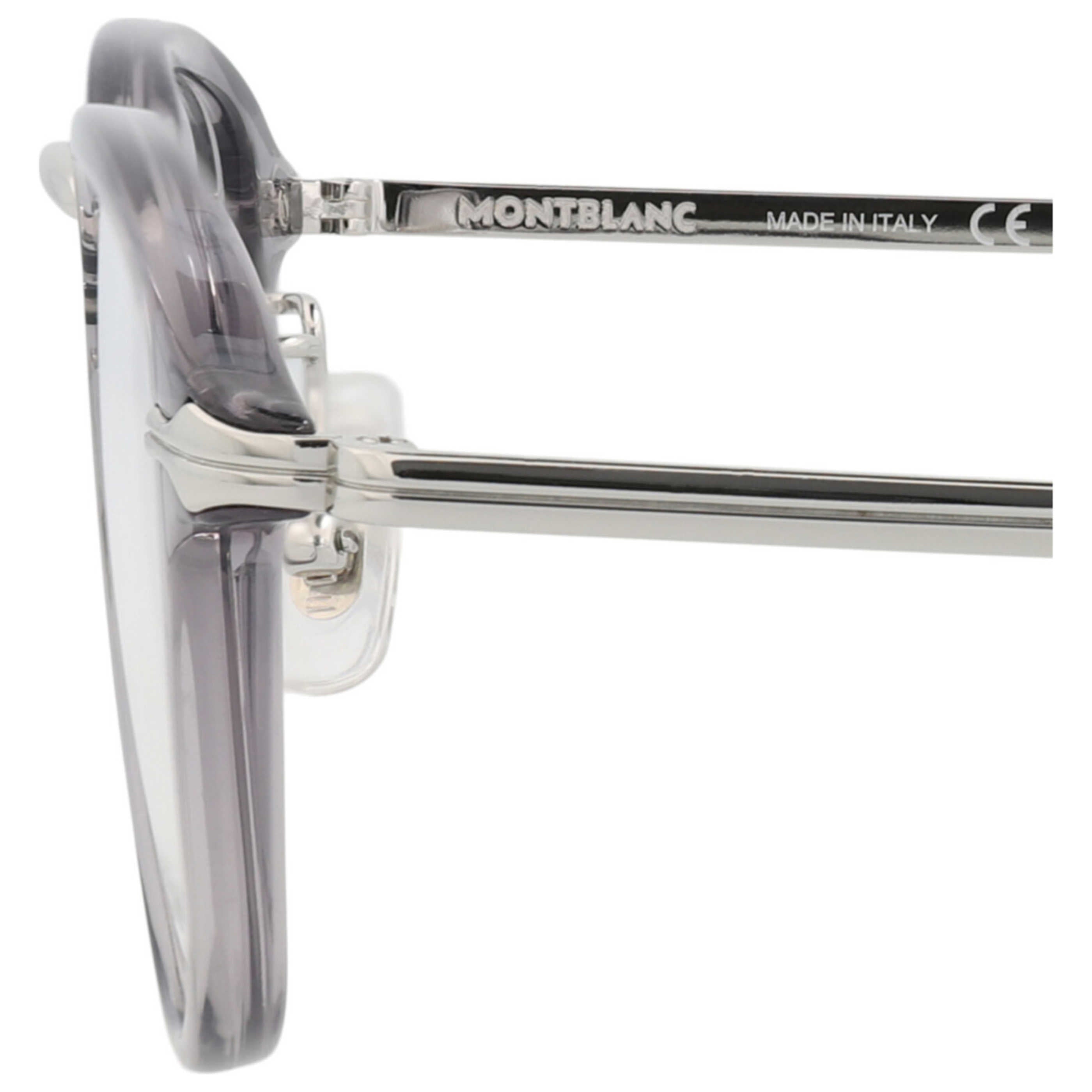 Gafas Oftálmicas Mont Blanc Gris Redonda MB0336O-30015045-004