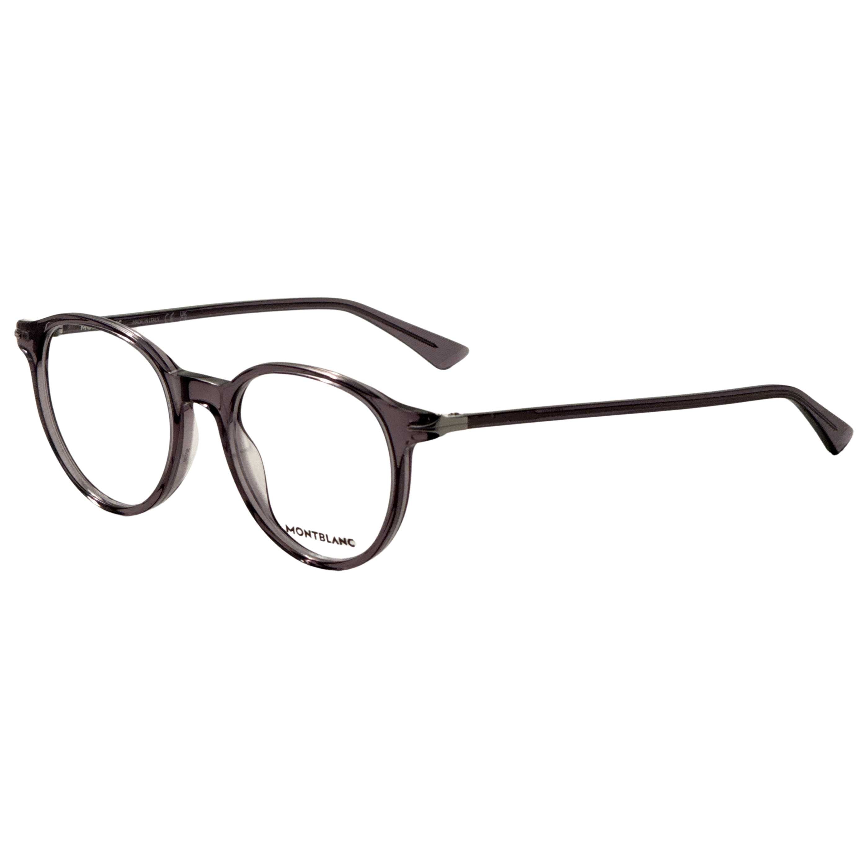 Gafas Oftálmicas Mont Blanc Gris Redonda MB0340O-004-50