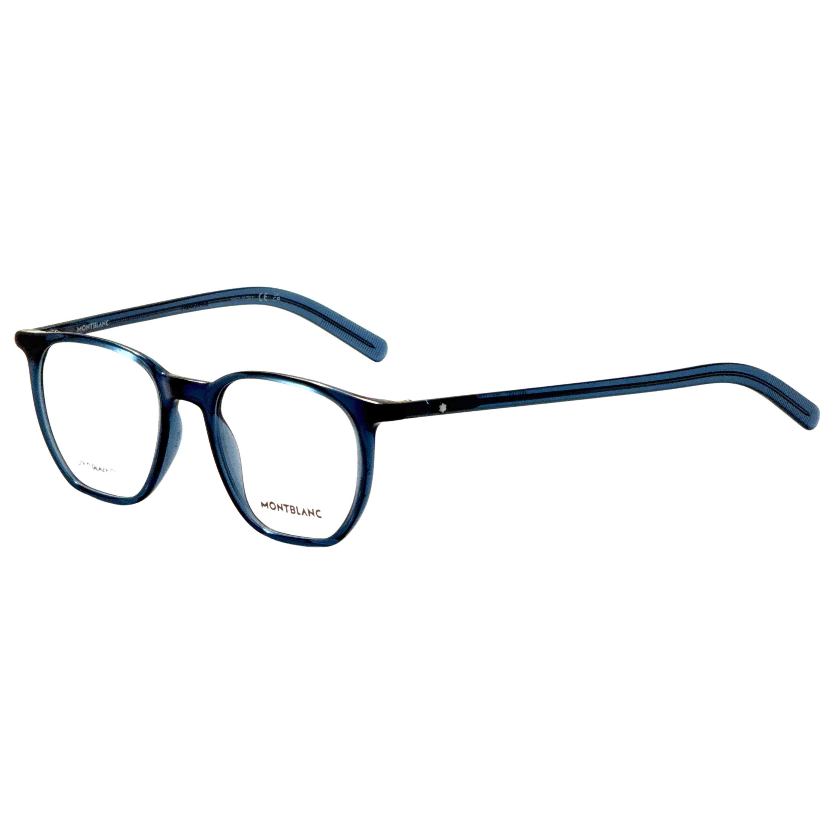 Gafas Oftálmicas Mont Blanc Azul Cuadrada MB0349O-004-50