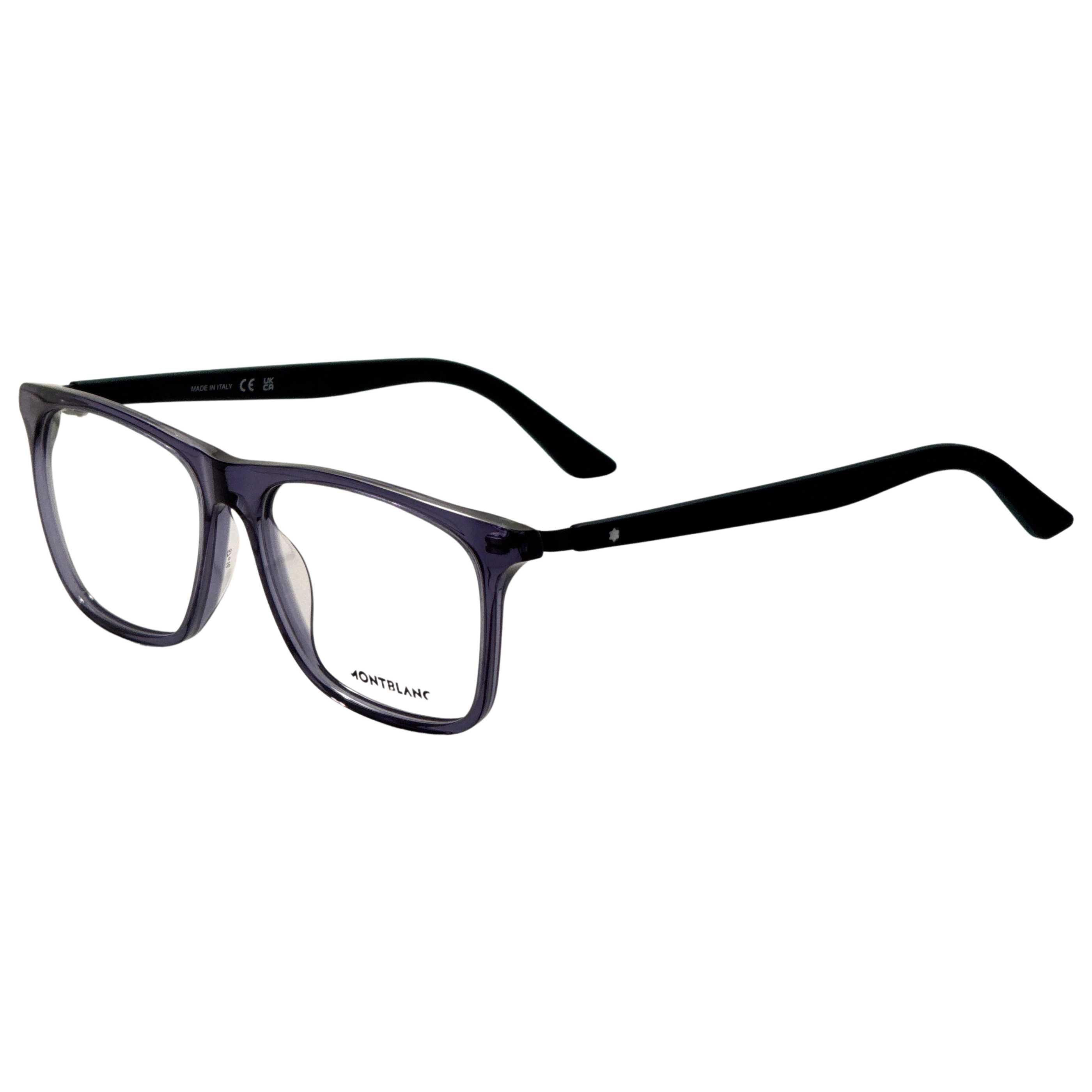 Gafas Oftálmicas Mont Blanc Azul Cuadrada MB0359O-010-57