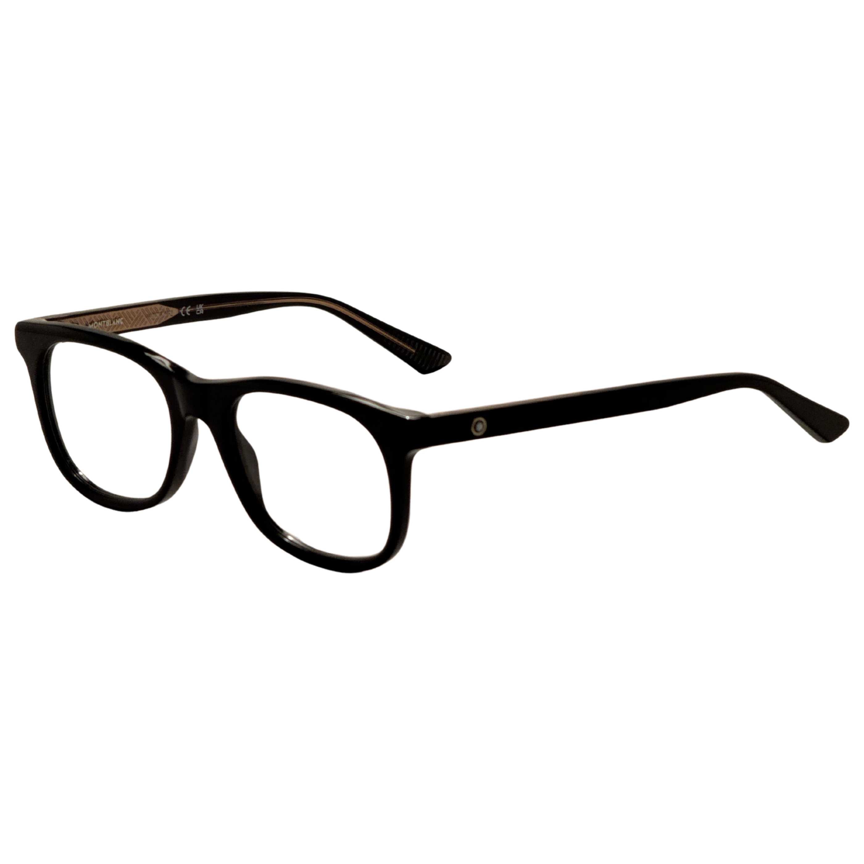 Gafas Oftálmicas Mont Blanc Negro Cuadrada MB0385O-006-54