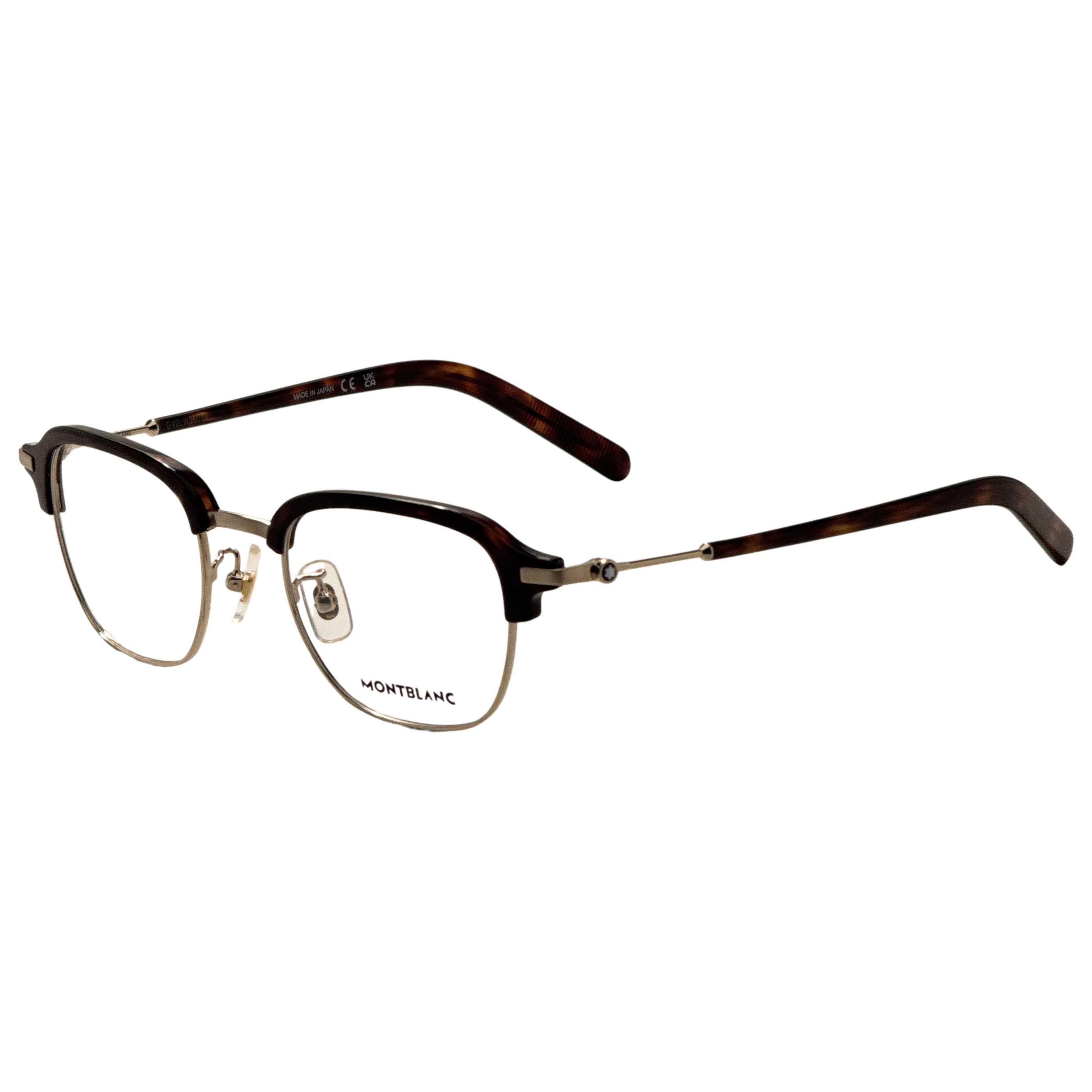 Gafas Oftálmicas Mont Blanc Dorado Cuadrada MB0390O-003-50