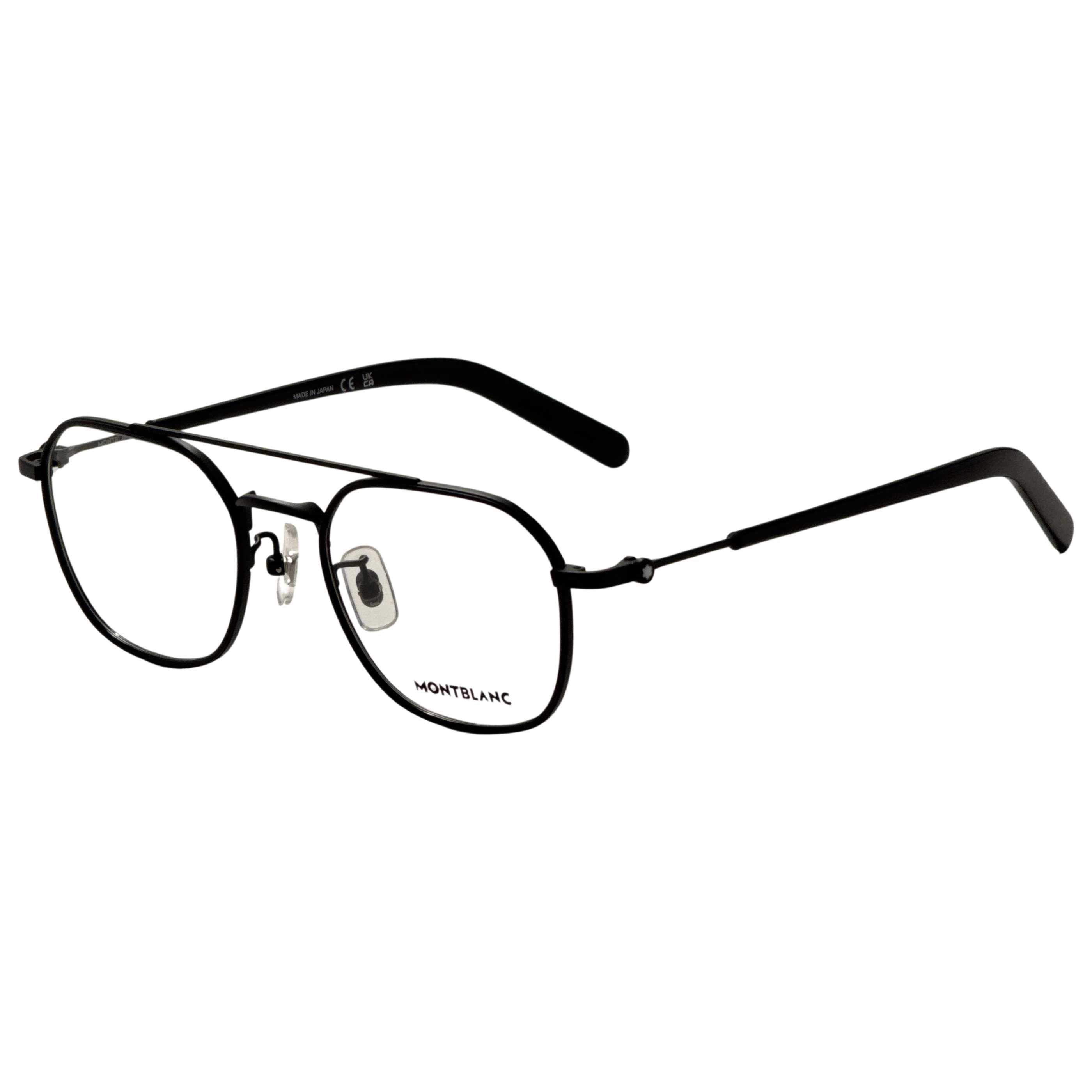 Gafas Oftálmicas Mont Blanc Negro Cuadrada MB0391OA-004-51