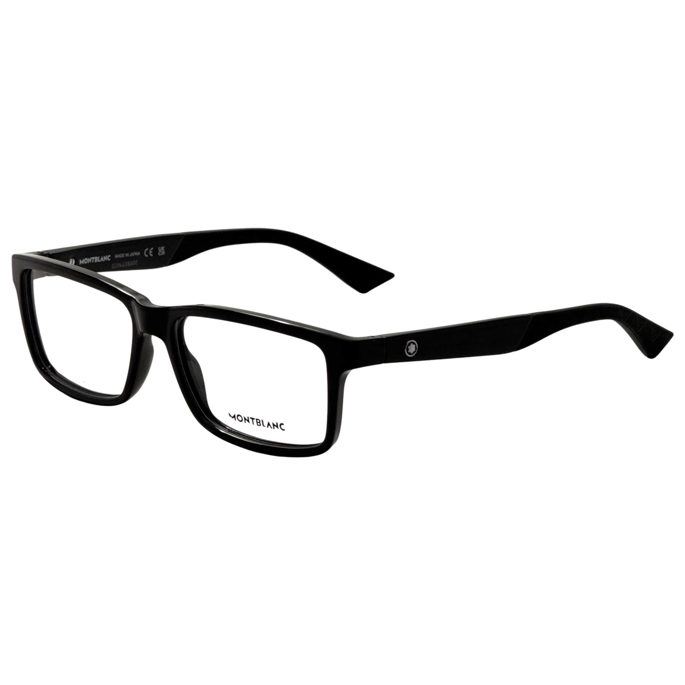 Gafas Oftálmicas Mont Blanc Negro Cuadrada MB0402O-001-57
