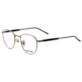 Gafas Oftálmicas Mont Blanc Dorado Redonda MB0410O-001-50