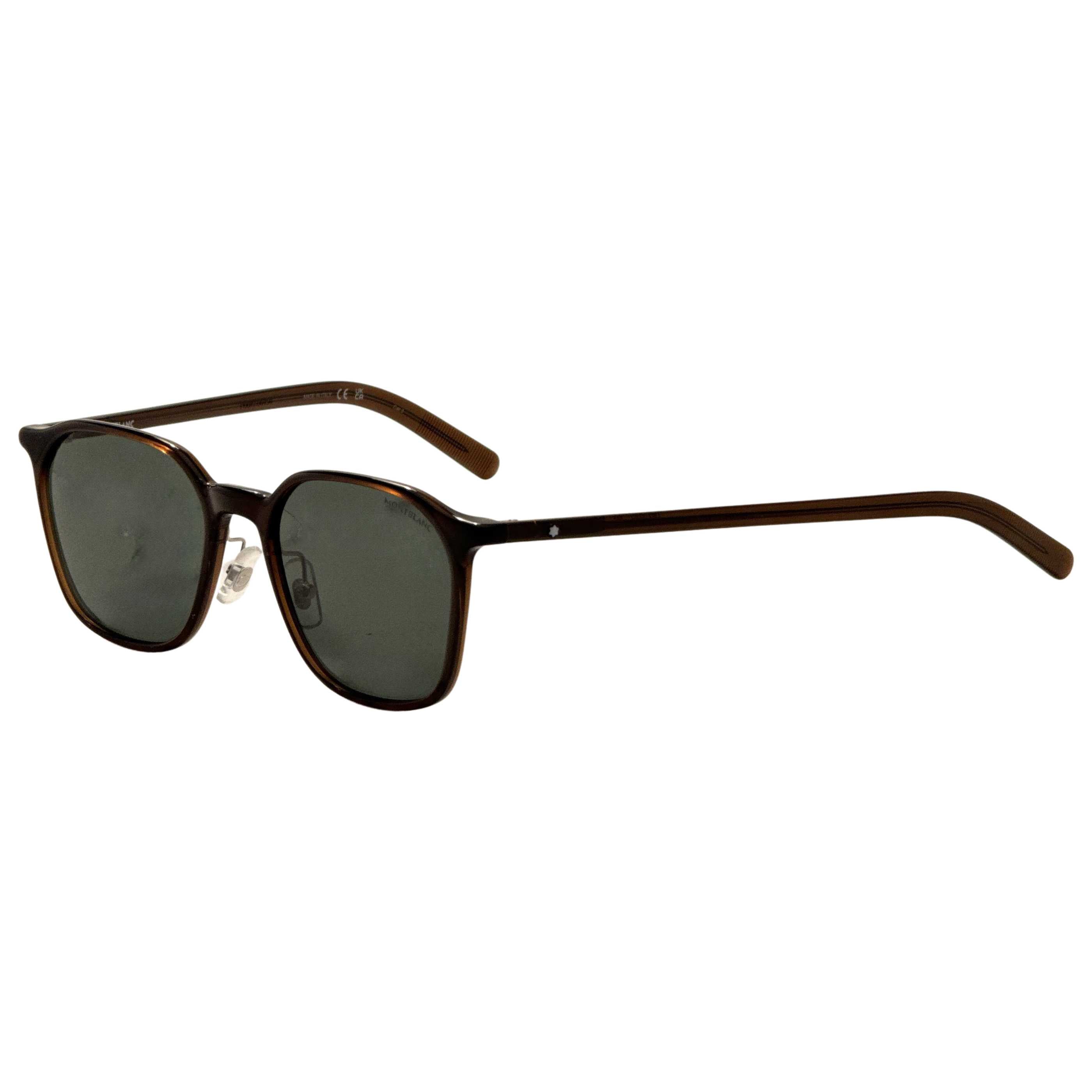 Gafas de Sol Mont Blanc Marrón Cuadrada MB0420SK-003