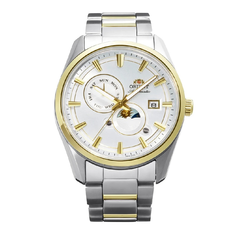 Reloj Orient Contemporary Stretto Day & Night (Sun & Moon) RA-AK0312S