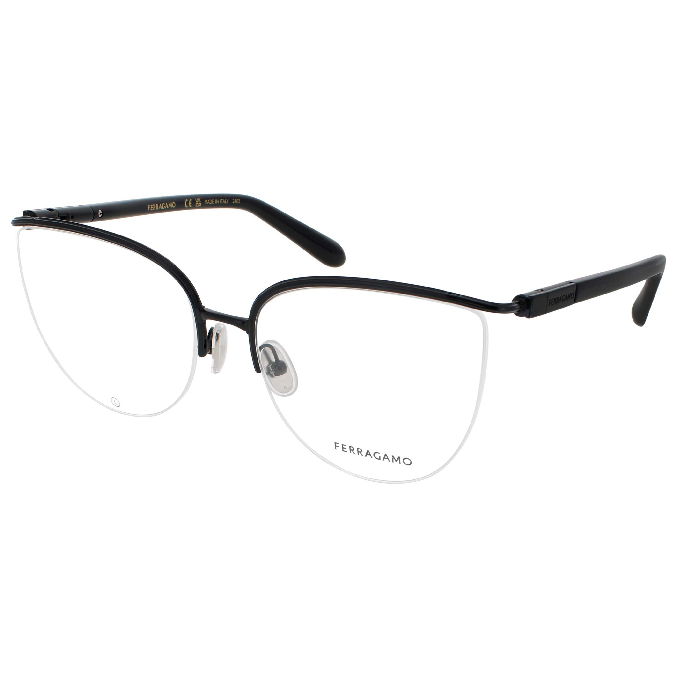 Gafas Oftálmicas Salvatore Ferragamo Negro SF-SF2227-001-56
