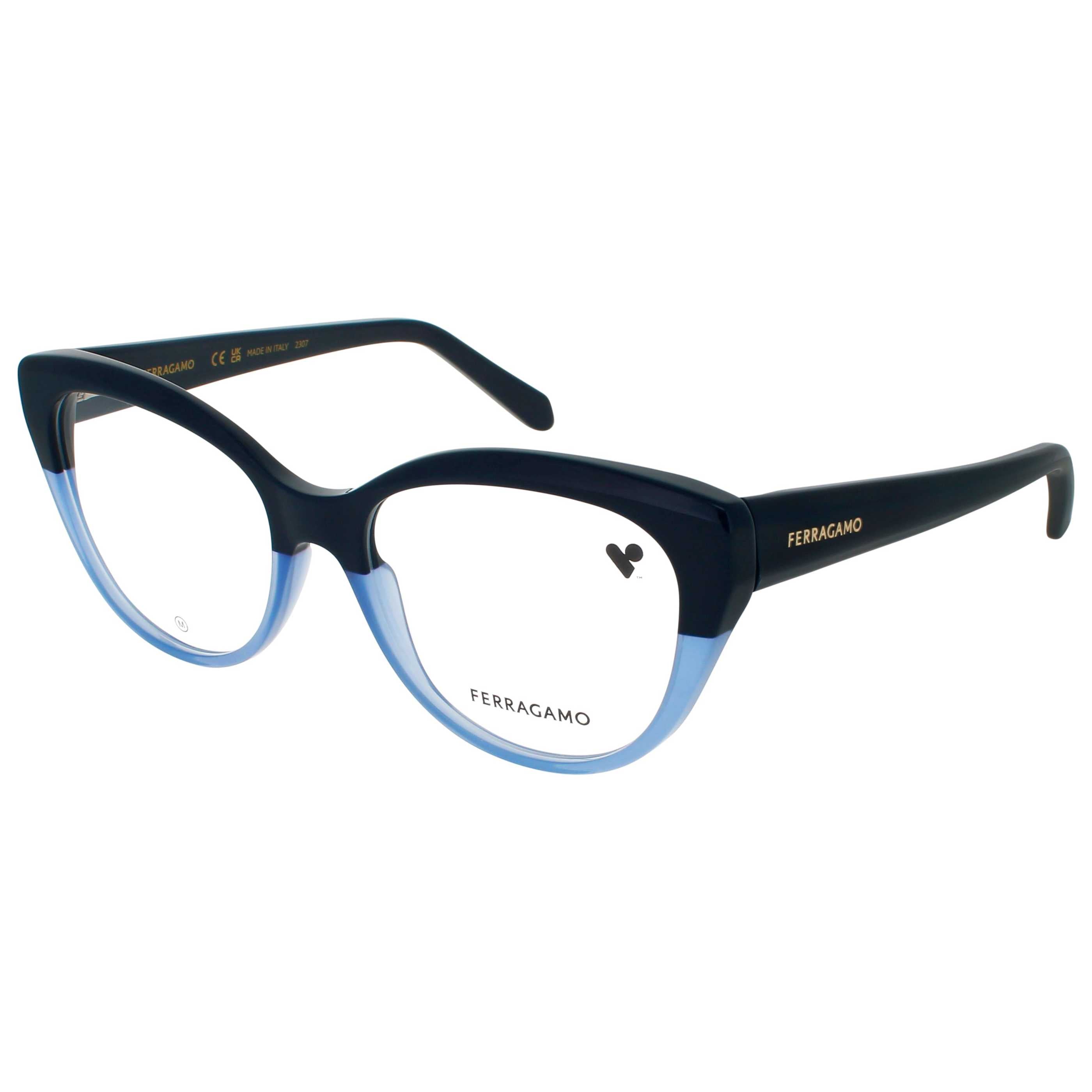Gafas Oftálmicas Salvatore Ferragamo Azul SF-SF2970-414-53