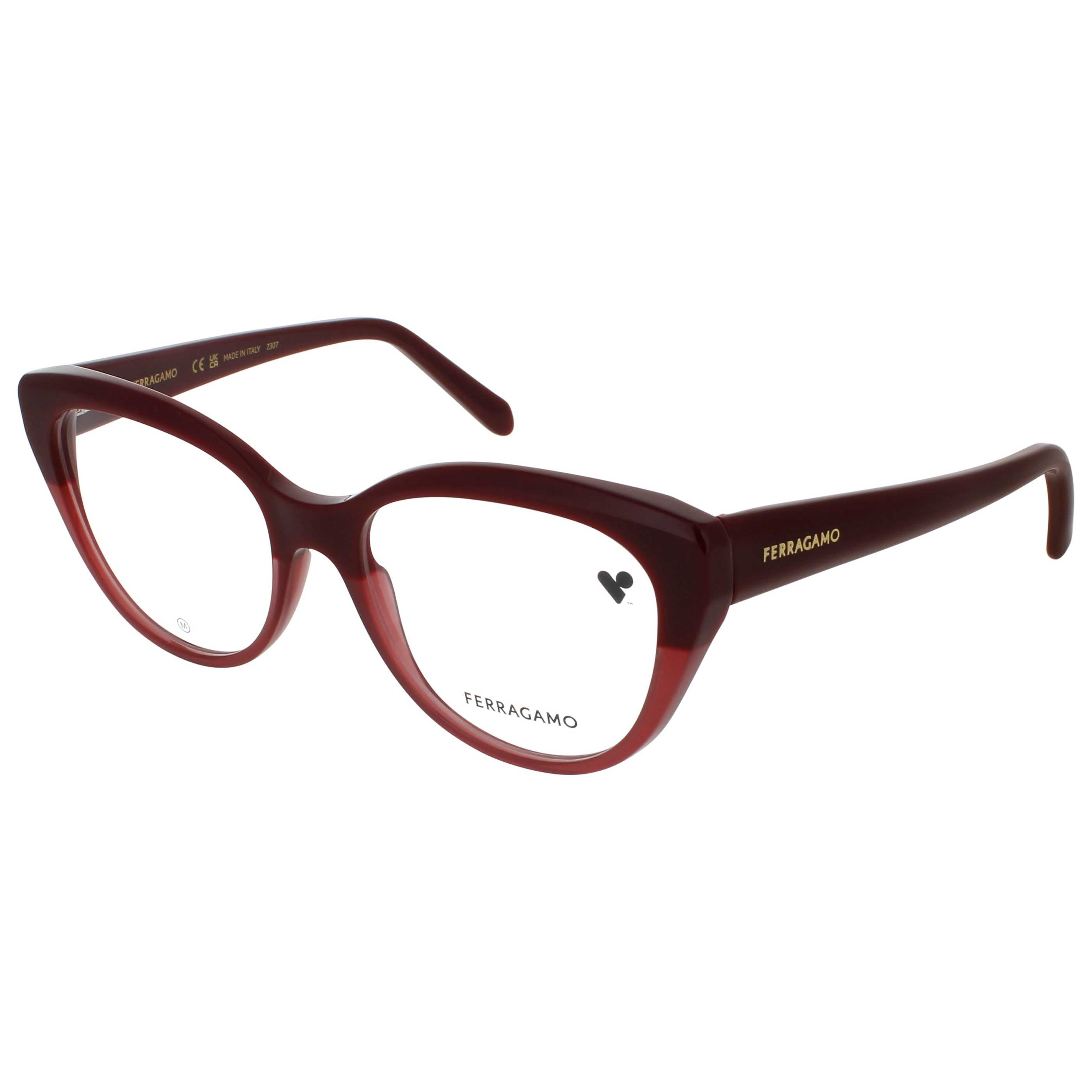 Gafas Oftálmicas Salvatore Ferragamo Rojo SF-SF2970-601-53