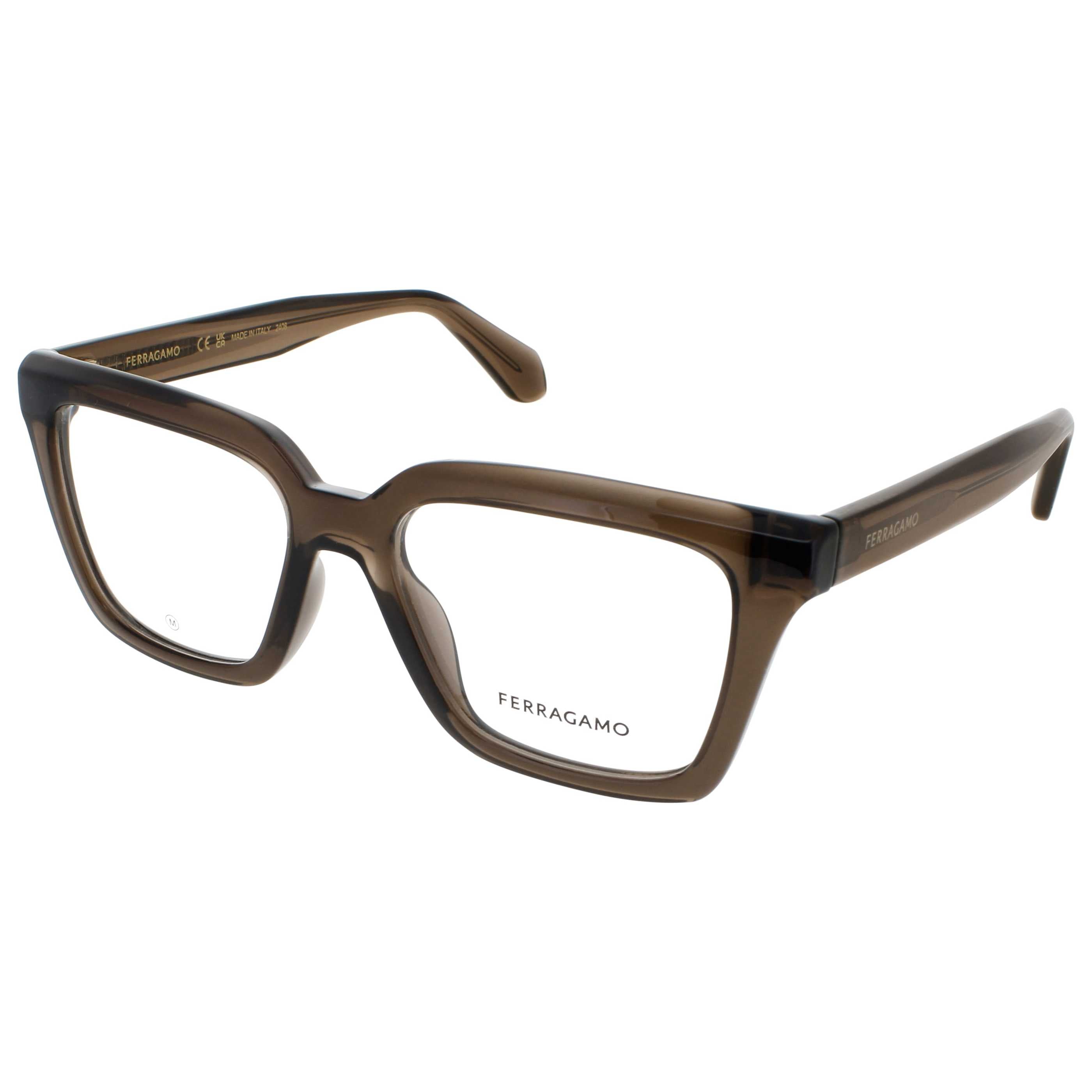 Gafas Oftálmicas Salvatore Ferragamo Marrón SF-SF2985-207-52