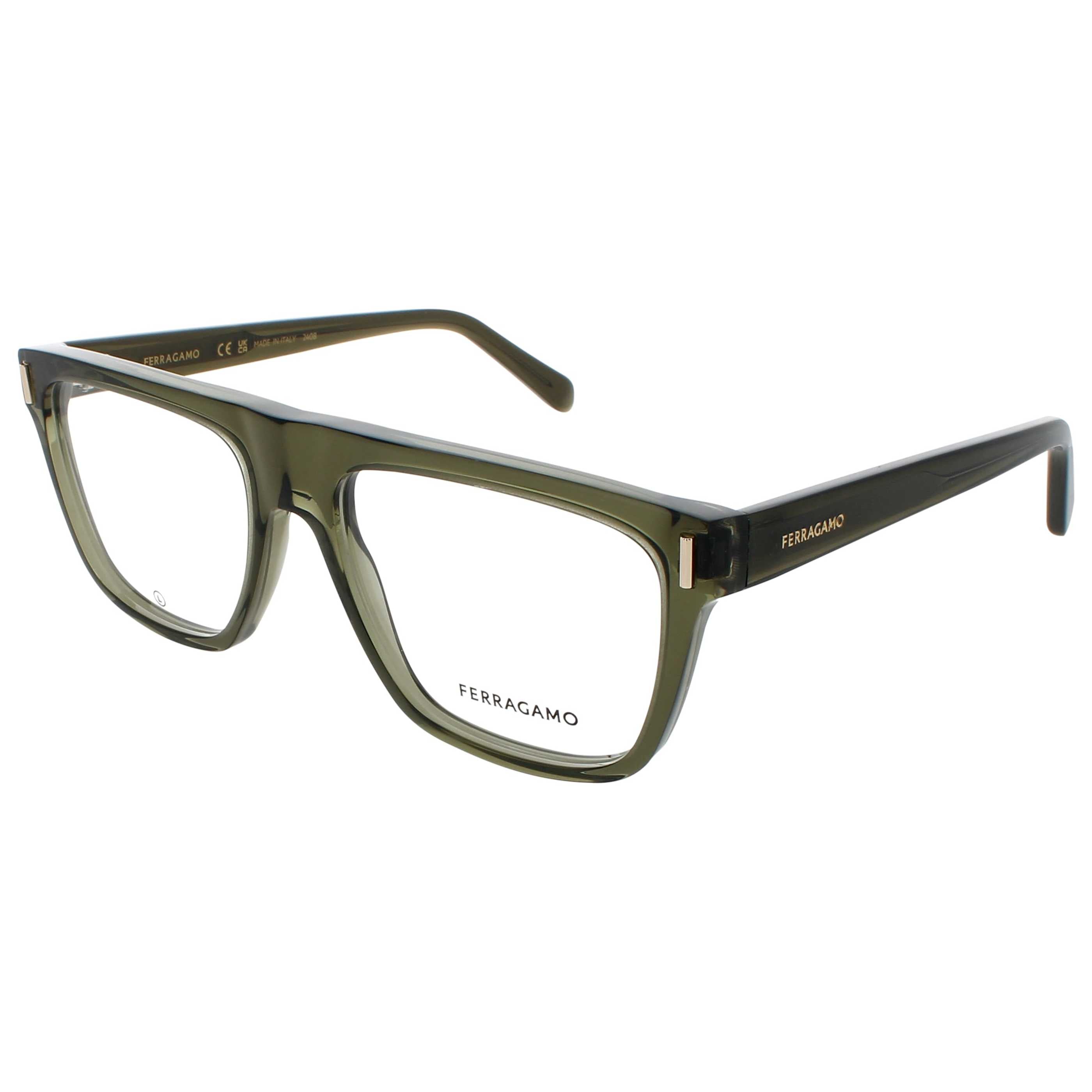 Gafas Oftálmicas Salvatore Ferragamo Verde SF-SF2997-320-55
