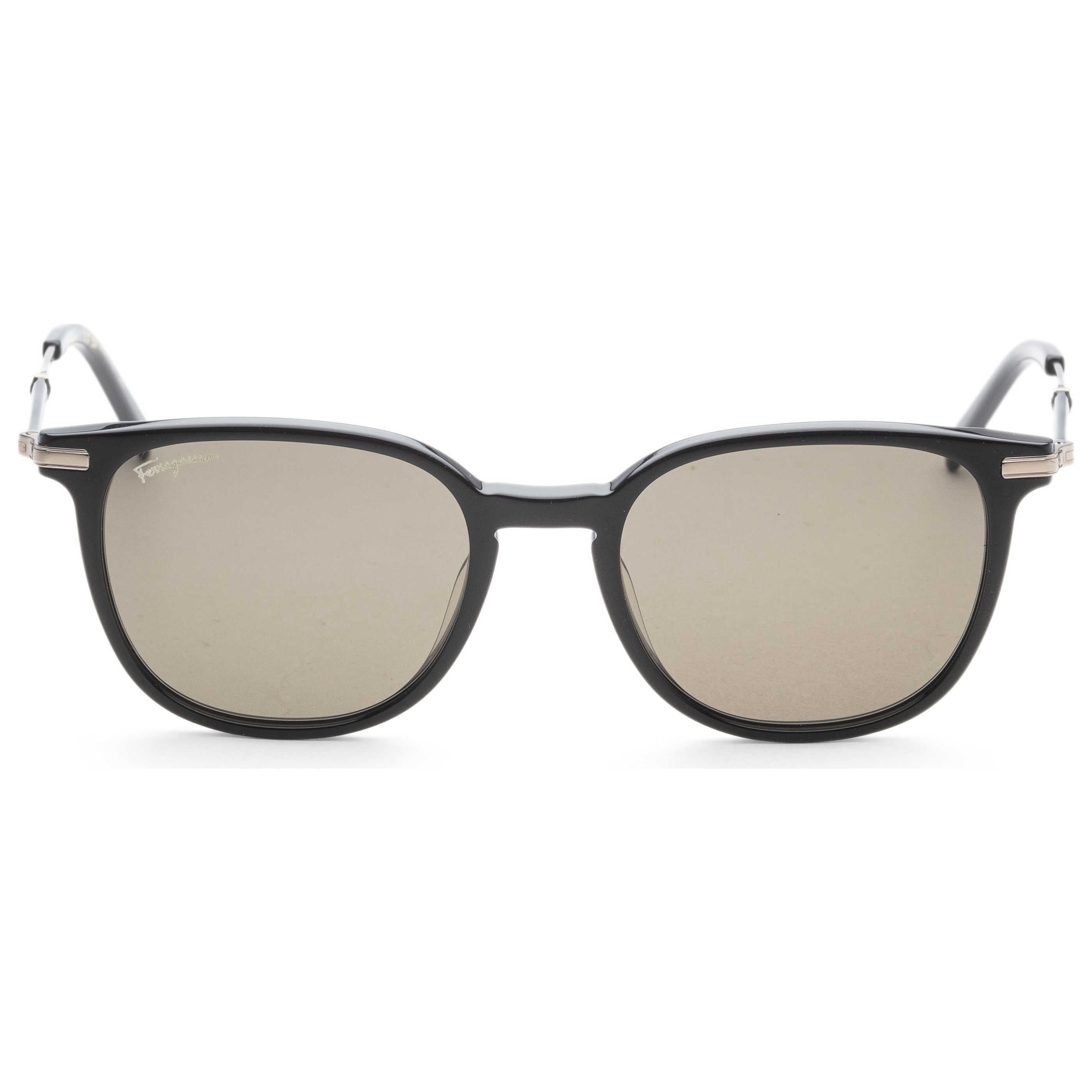 Gafas de Sol Salvatore Ferragamo Negro Redonda SF1015S-001-52