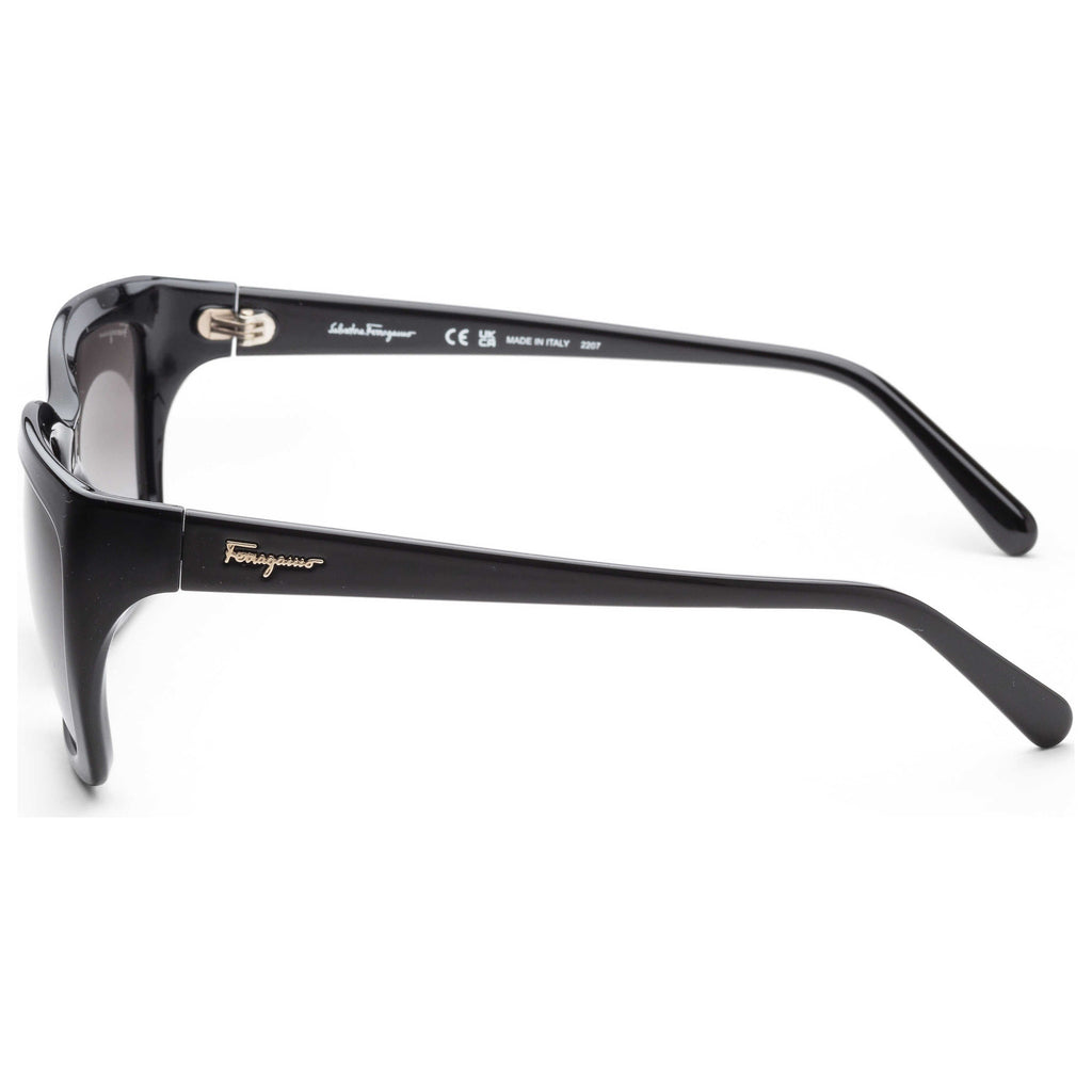 Gafas de Sol Salvatore Ferragamo Negro Rectangular SF1018S-001