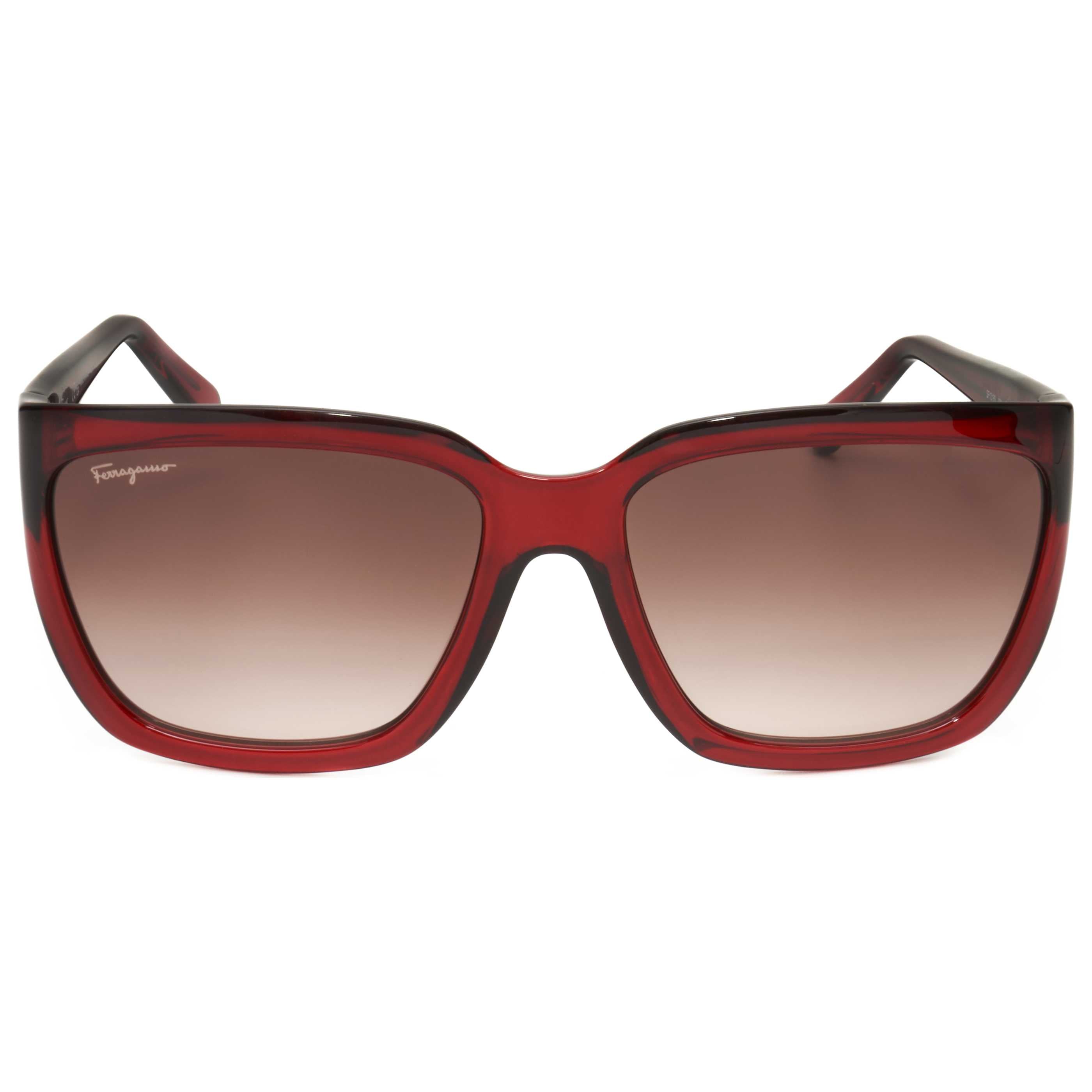 Gafas de Sol Salvatore Ferragamo Rojo Rectangular SF1018S-655