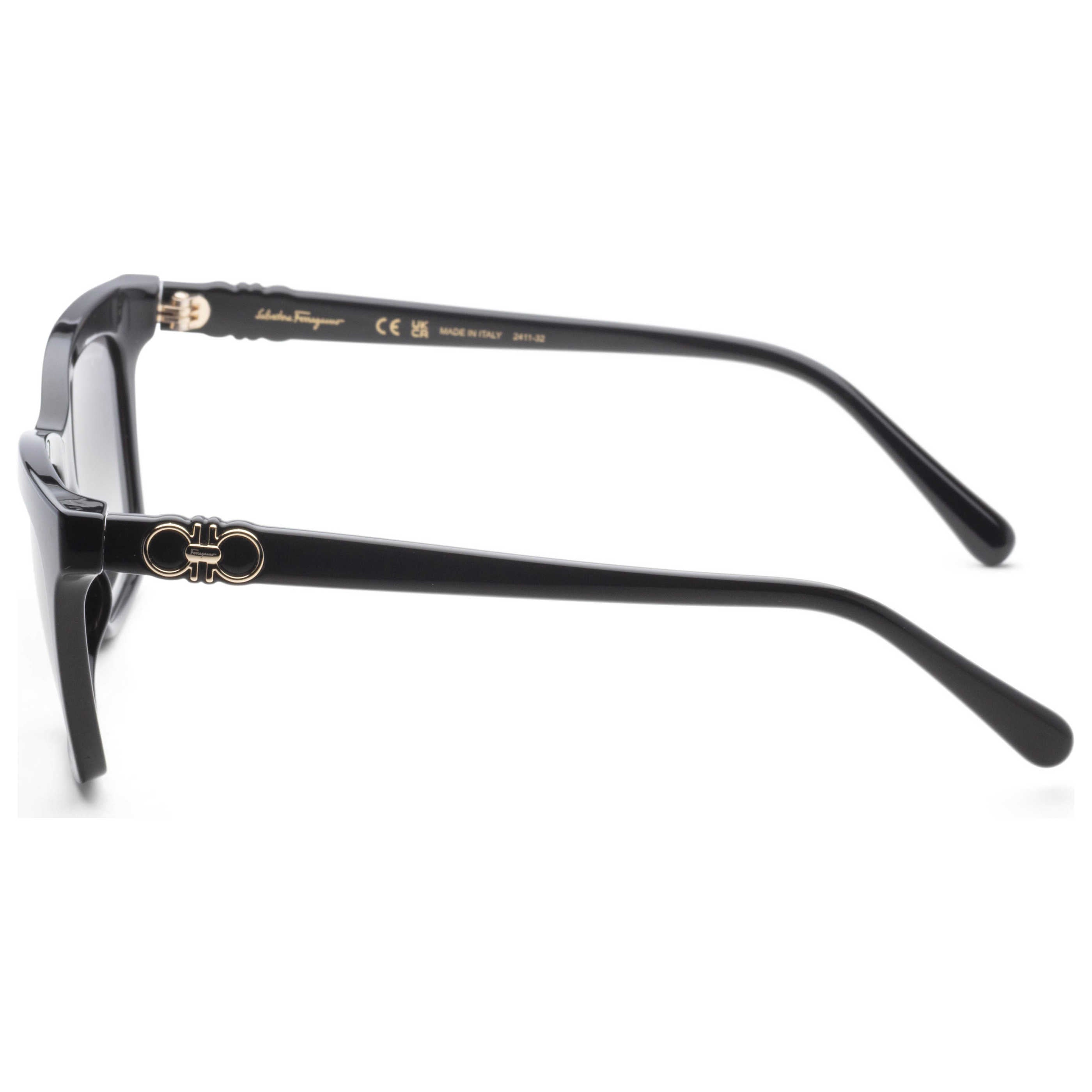 Gafas de Sol Salvatore Ferragamo Negro Cuadrada SF1027S-001-55
