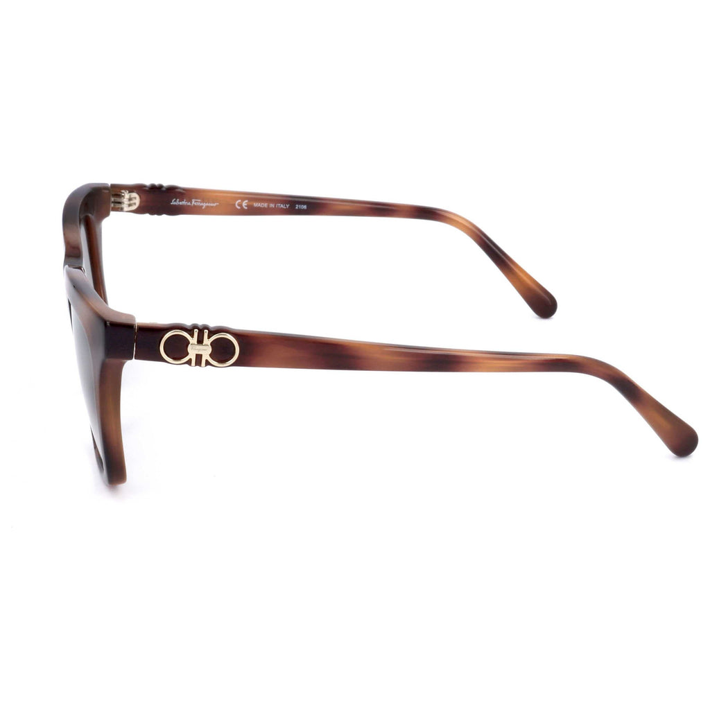 Gafas de Sol Salvatore Ferragamo Marrón Cuadrada SF1027S-214