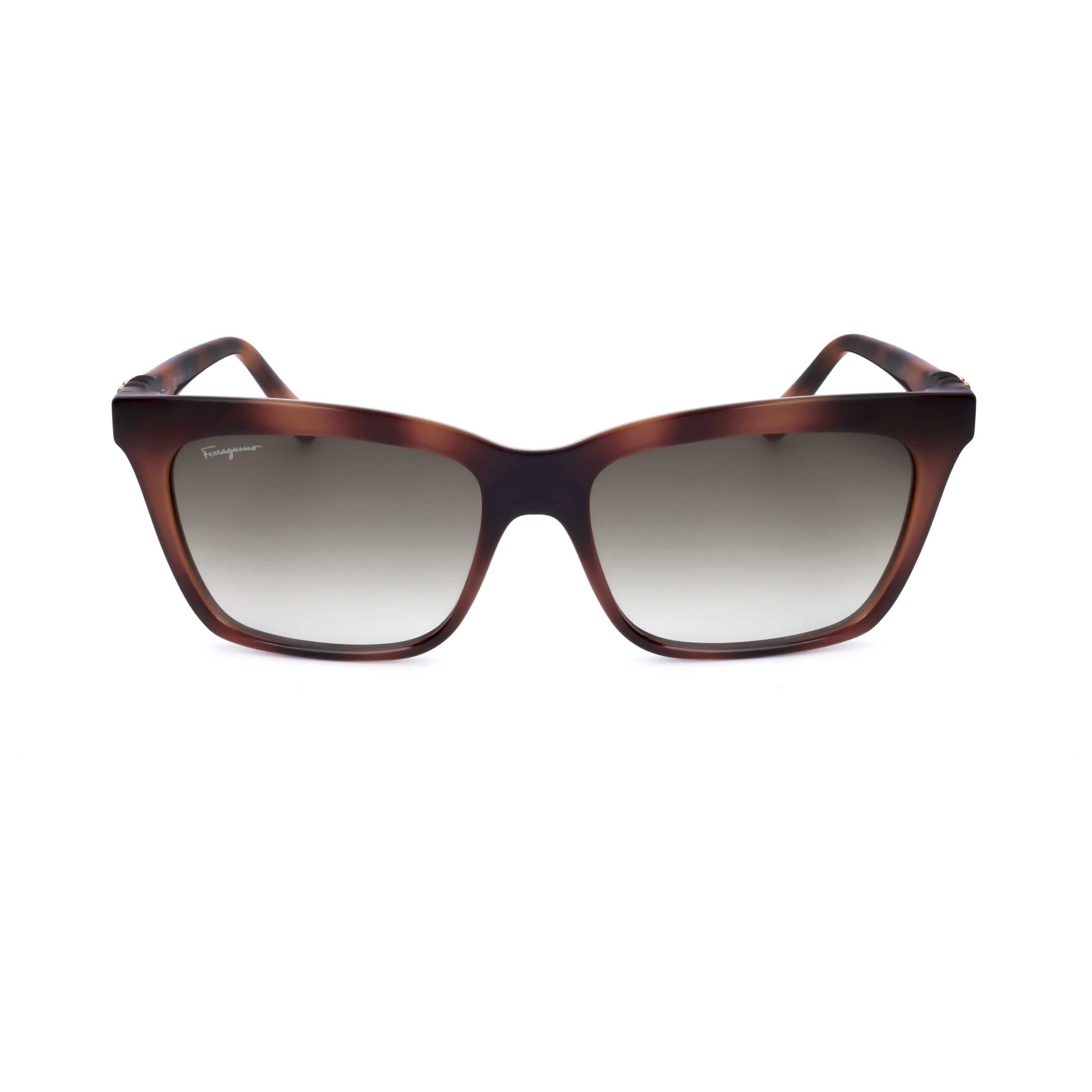 Gafas de Sol Salvatore Ferragamo Marrón Cuadrada SF1027S-214