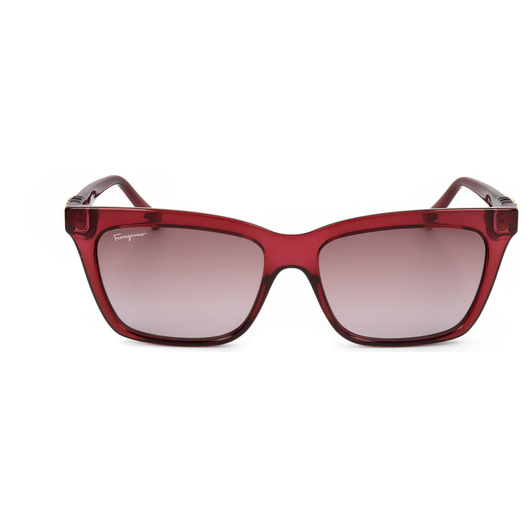 Gafas de Sol Salvatore Ferragamo Rojo Rectangular SF1027S-655-55