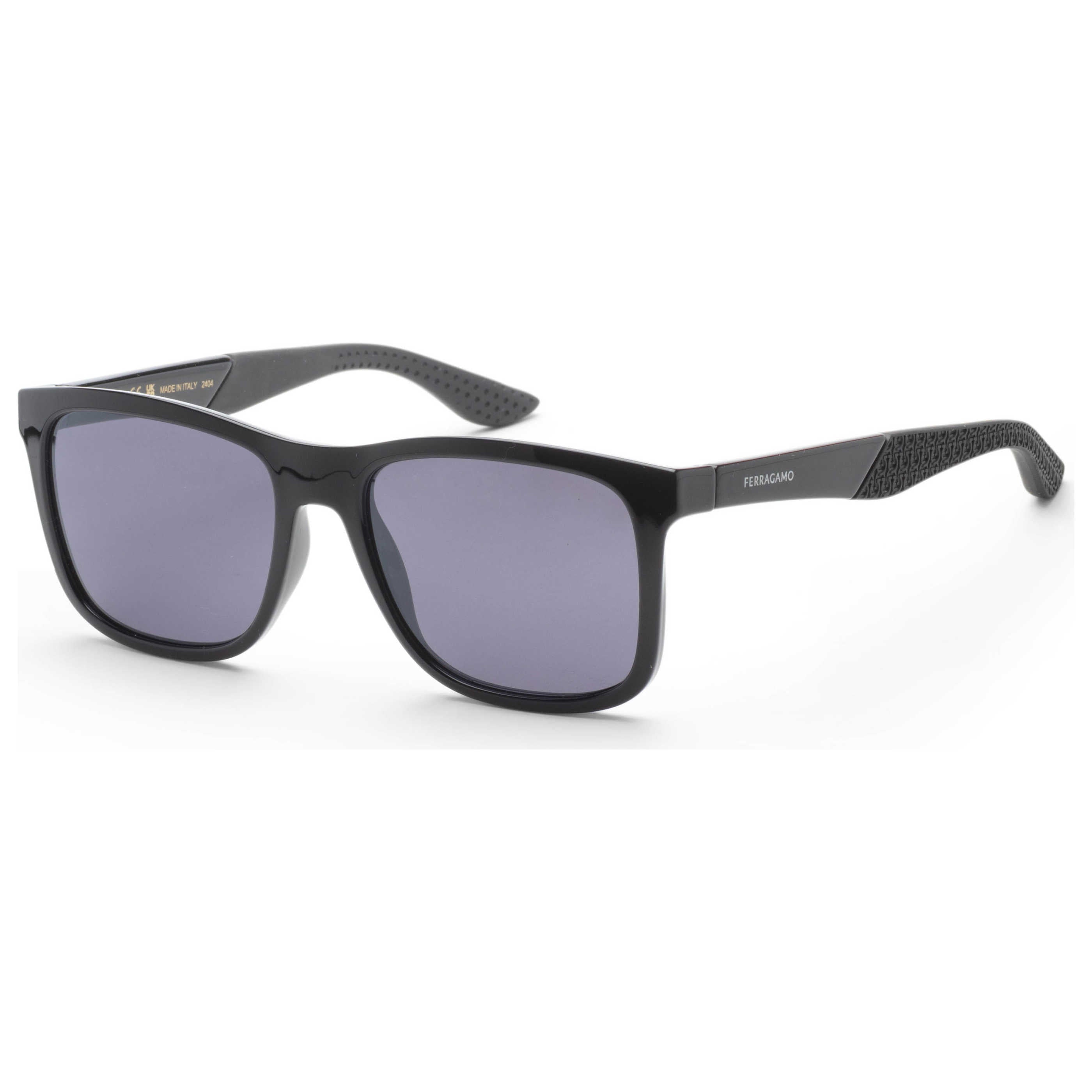 Gafas de Sol Salvatore Ferragamo Negro Cuadrada SF1028SN-001-56