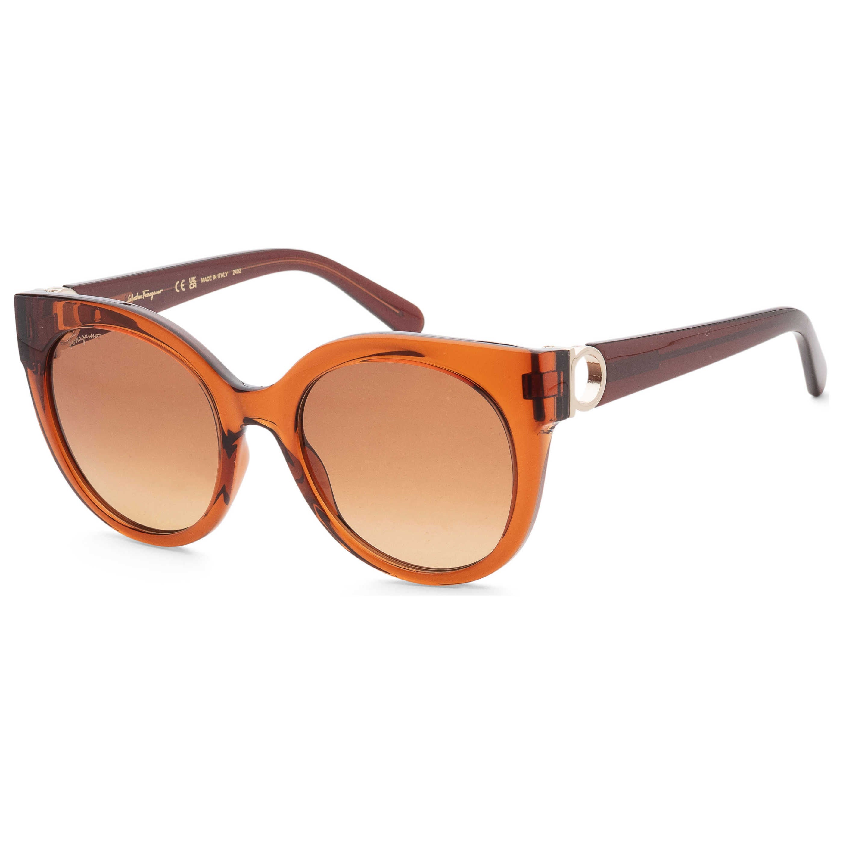 Gafas de Sol Salvatore Ferragamo Marrón Cuadrada SF1031S-261