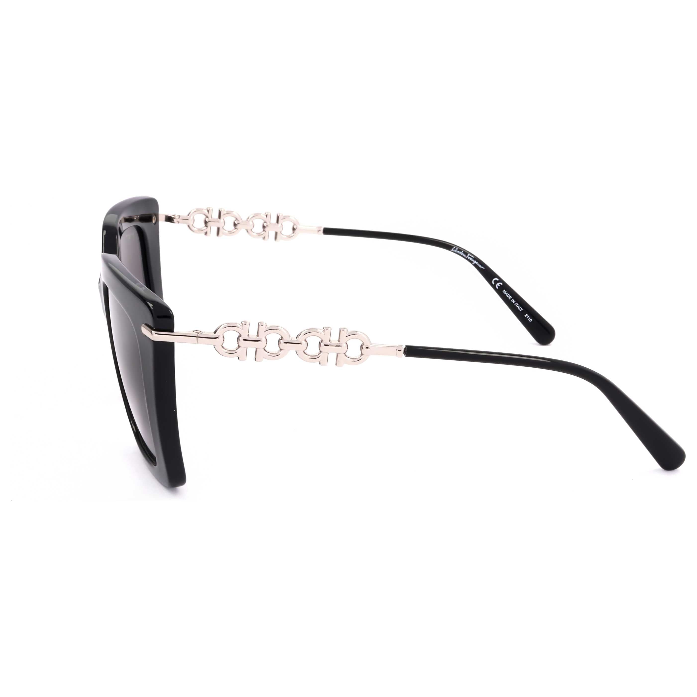 Gafas de Sol Salvatore Ferragamo Negro Cuadrada SF1041S-001-51