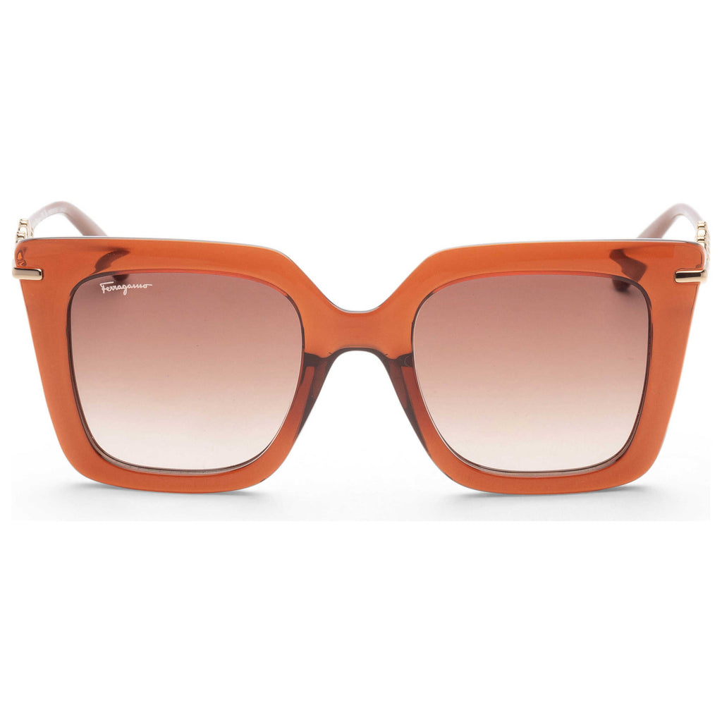 Gafas de Sol Salvatore Ferragamo Marrón Rectangular SF1041S-232-51