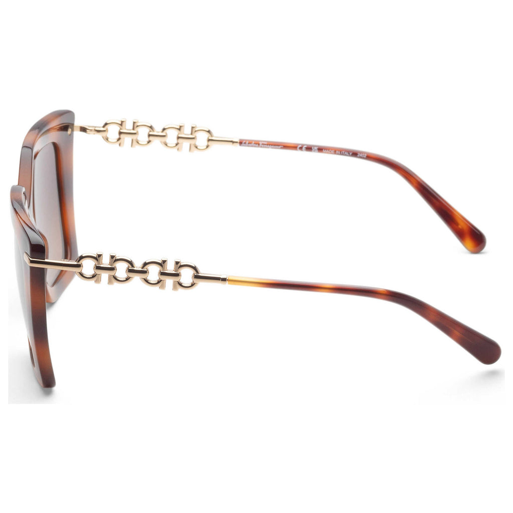 Gafas de Sol Salvatore Ferragamo Marrón Cuadrada SF1041S-238