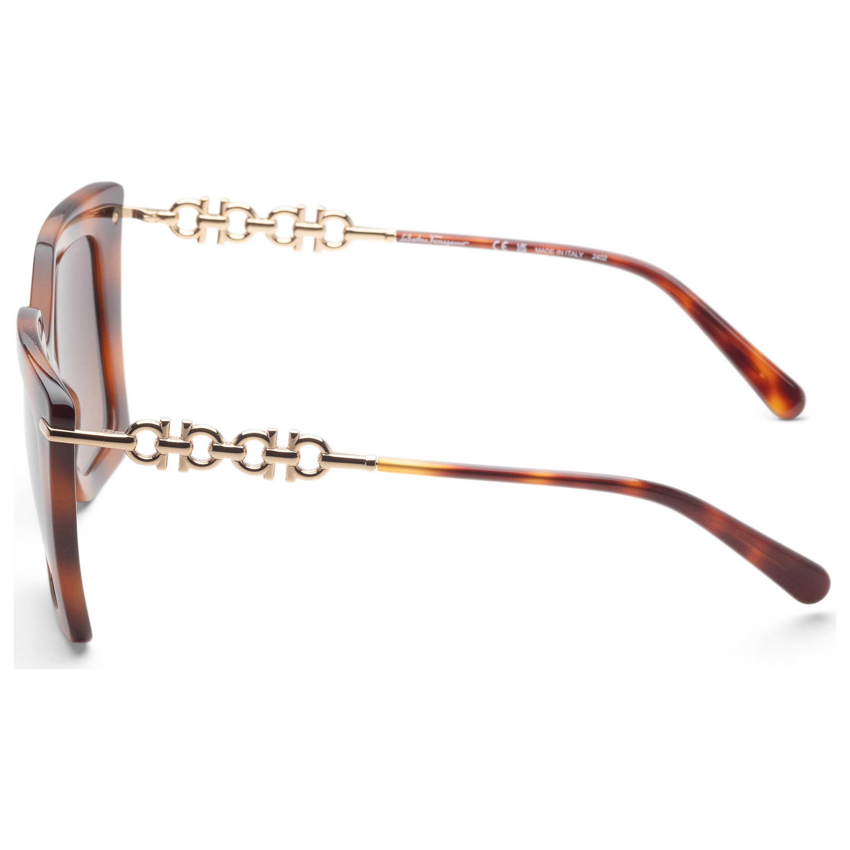 Gafas de Sol Salvatore Ferragamo Marrón Cuadrada SF1041S-238