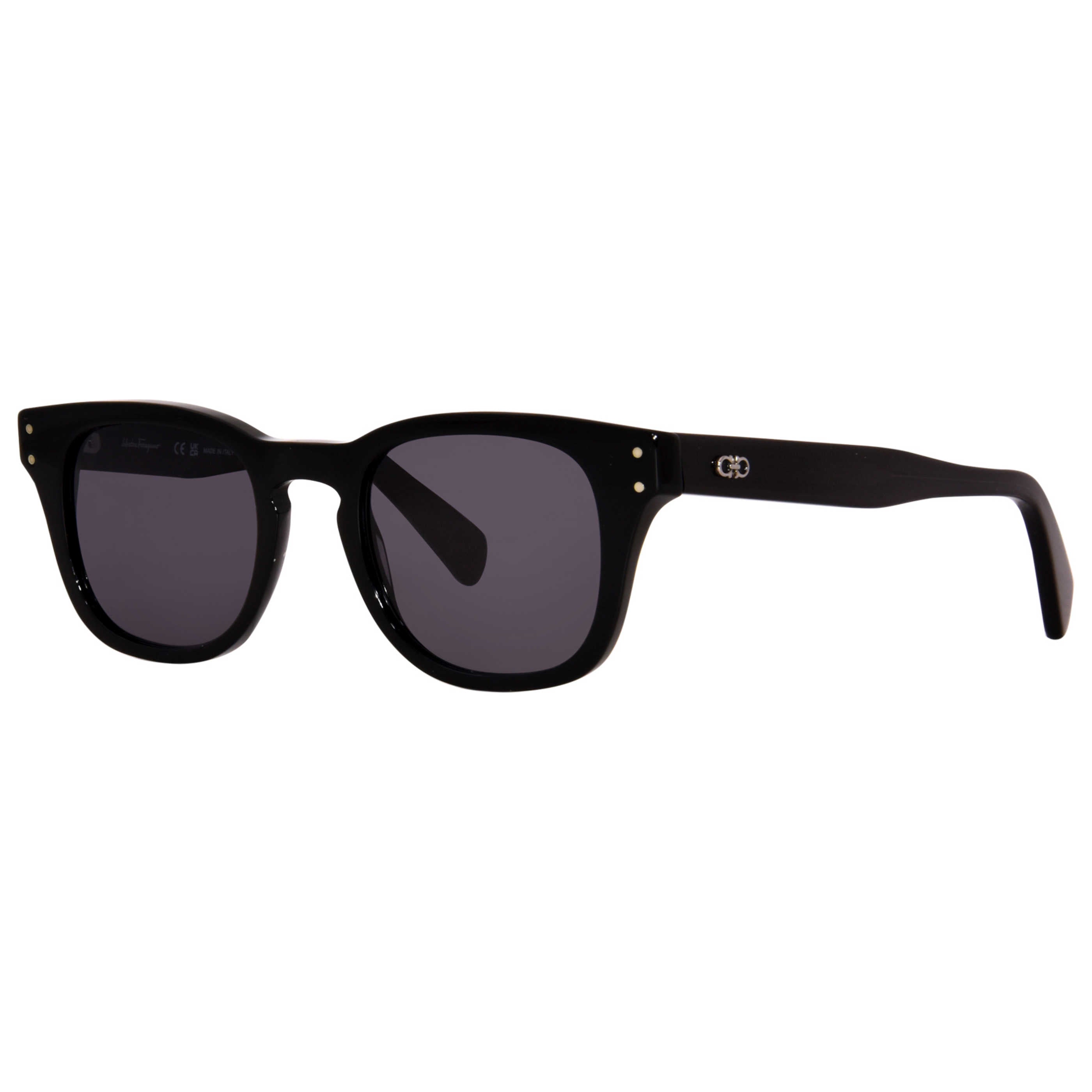 Gafas de Sol Salvatore Ferragamo Negro Redonda SF1057S-001-49