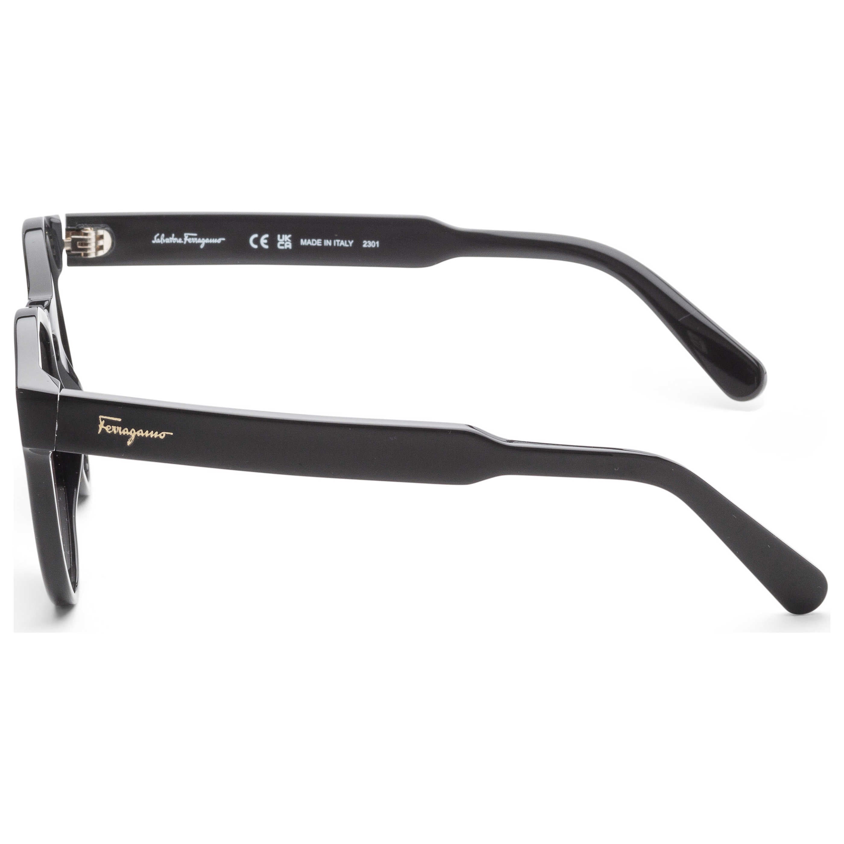 Gafas de Sol Salvatore Ferragamo Negro Redonda SF1068S-001