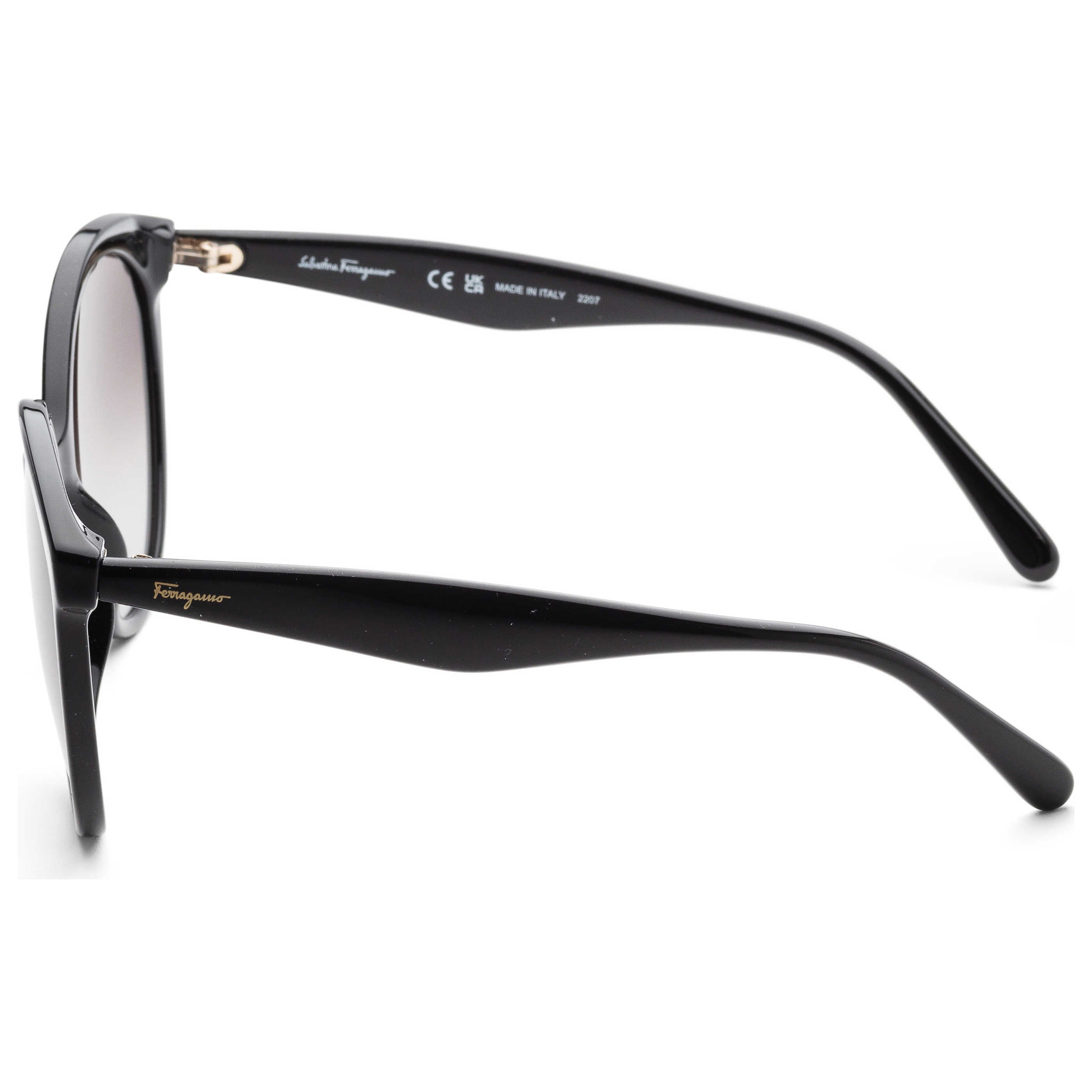 Gafas de Sol Salvatore Ferragamo Negro Redonda SF1071S-001