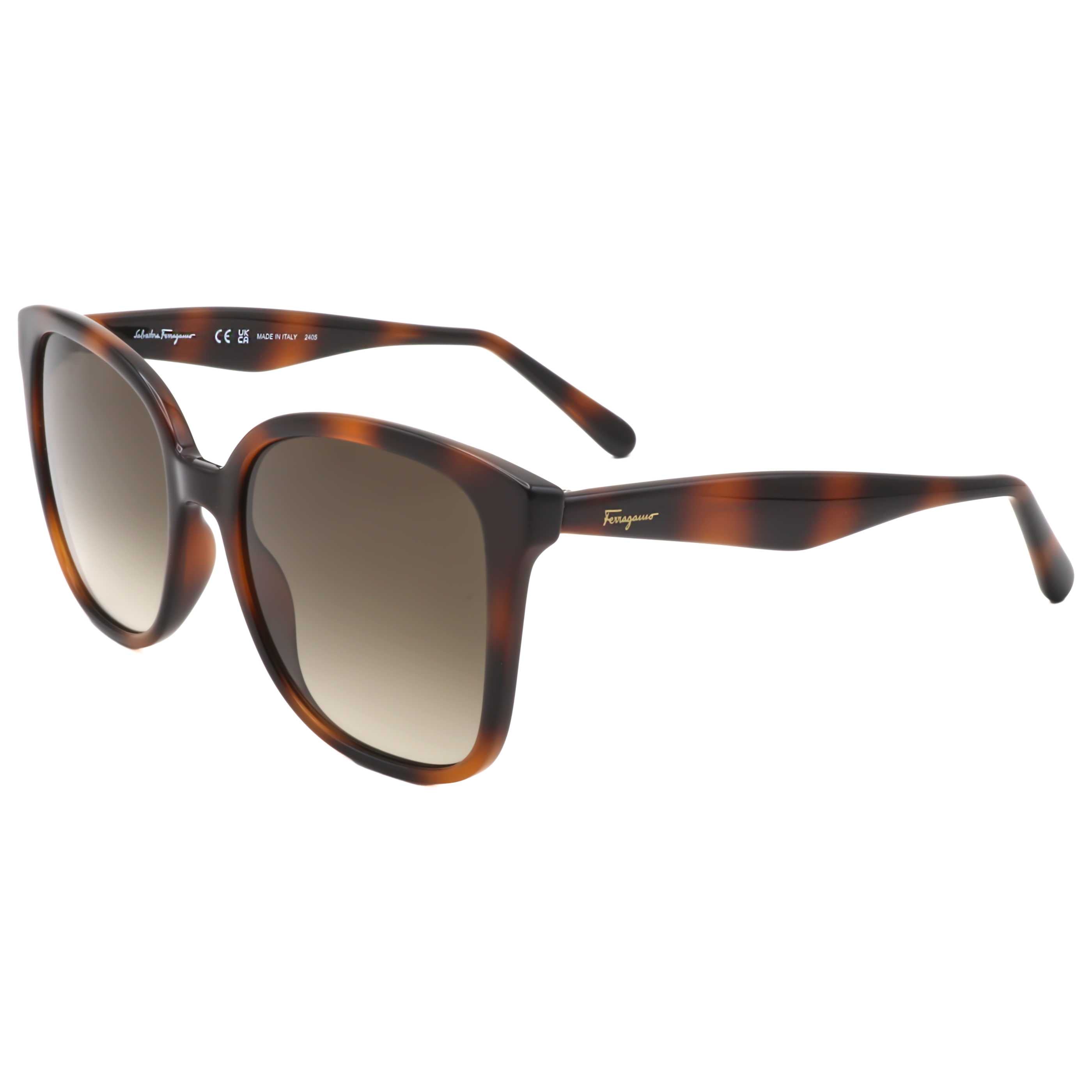 Gafas de Sol Salvatore Ferragamo Marrón Cuadrada SF1072S-240-56