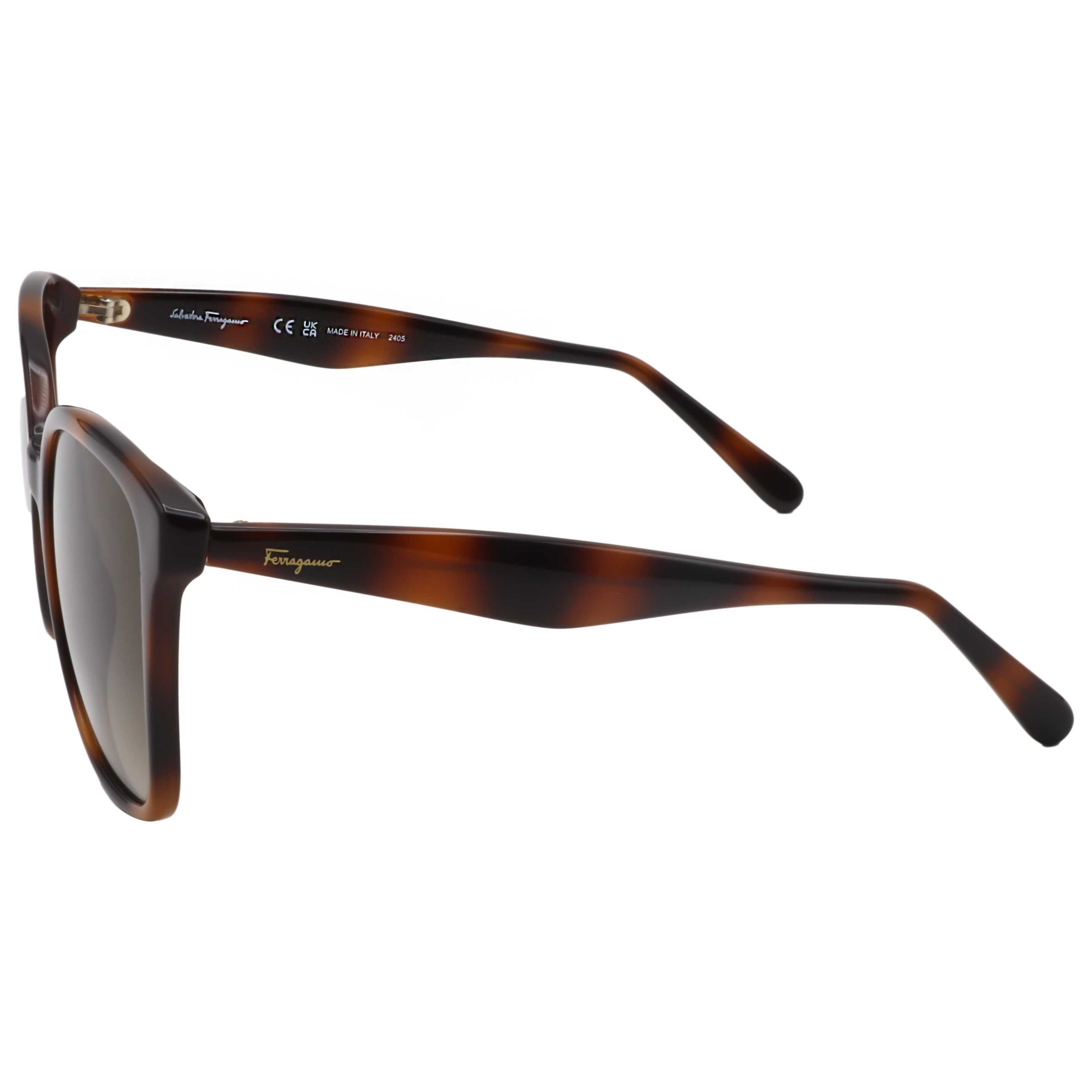 Gafas de Sol Salvatore Ferragamo Marrón Cuadrada SF1072S-240-56