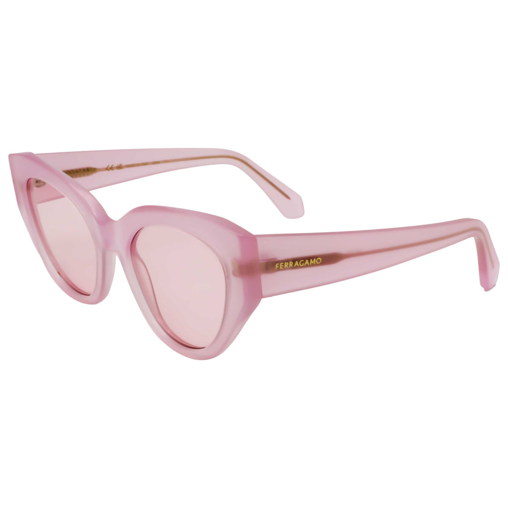 Gafas Oftálmicas Salvatore Ferragamo Rosado Cat-Eye SF1107S-663-55