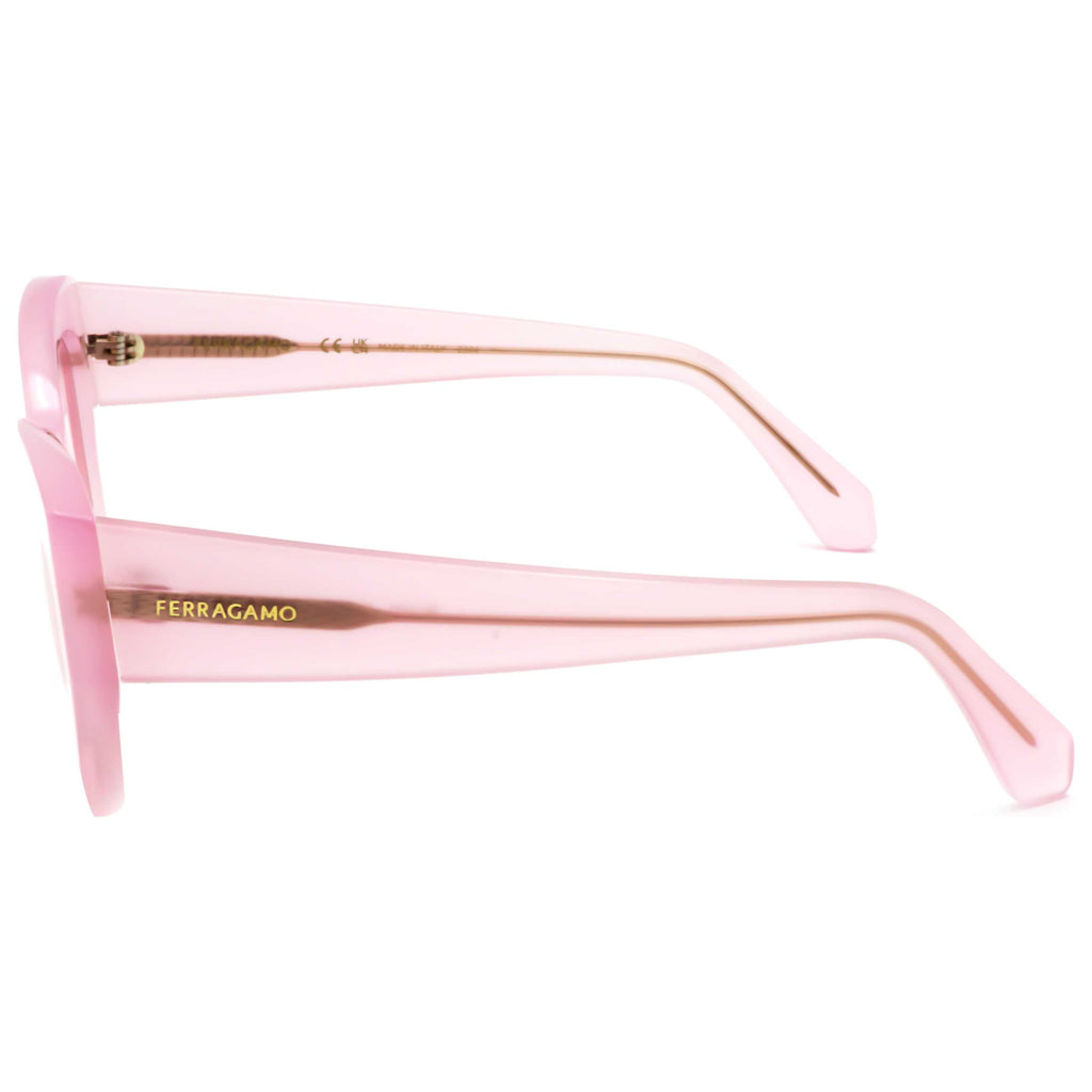 Gafas Oftálmicas Salvatore Ferragamo Rosado Cat-Eye SF1107S-663-55