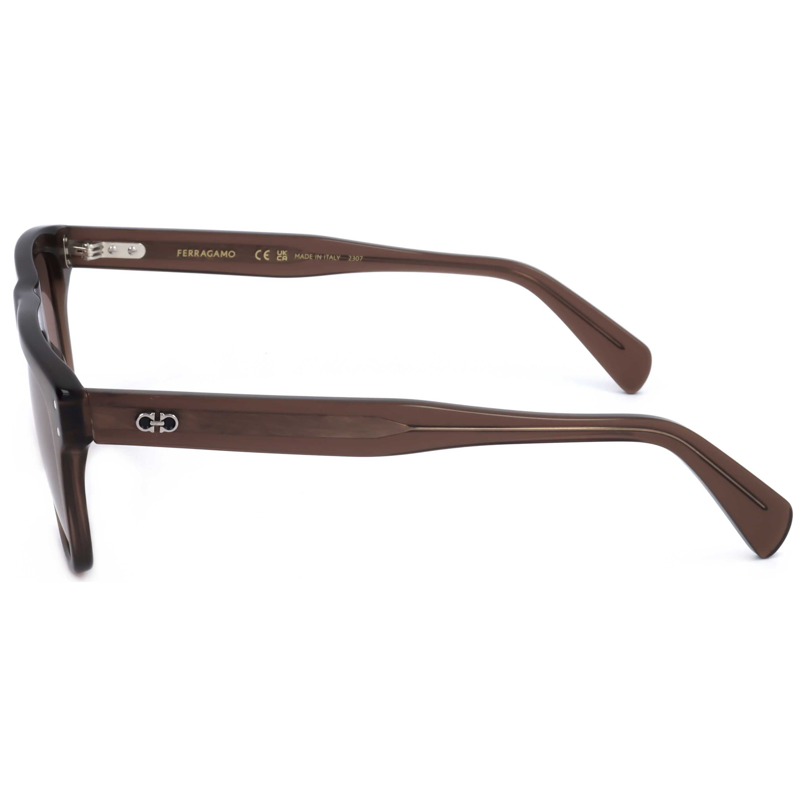 Gafas de Sol Salvatore Ferragamo Marrón Piloto SF1111S-232-55