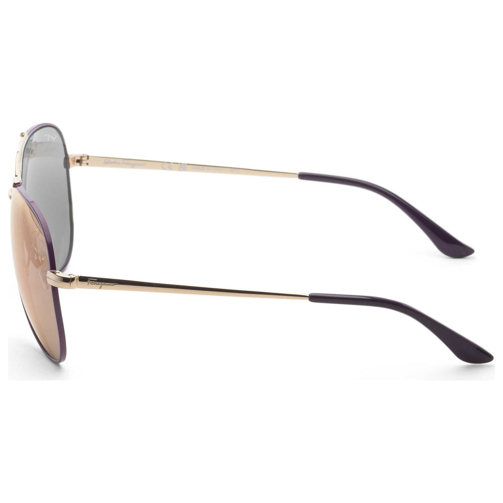 Gafas de Sol Salvatore Ferragamo Dorado Aviador SF131S-736