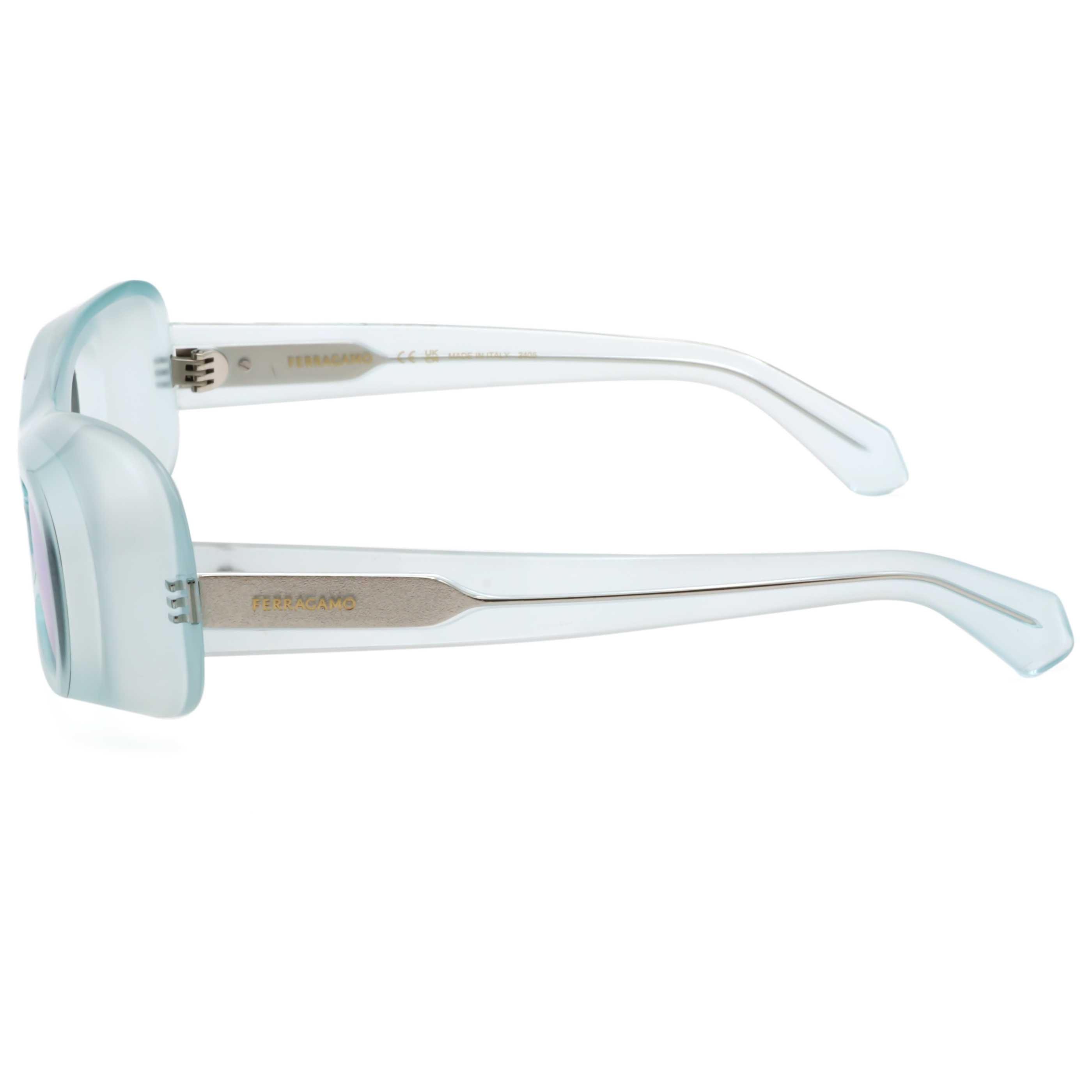 Gafas de Sol Salvatore Ferragamo Azul Ovalada SF2030S-451-51