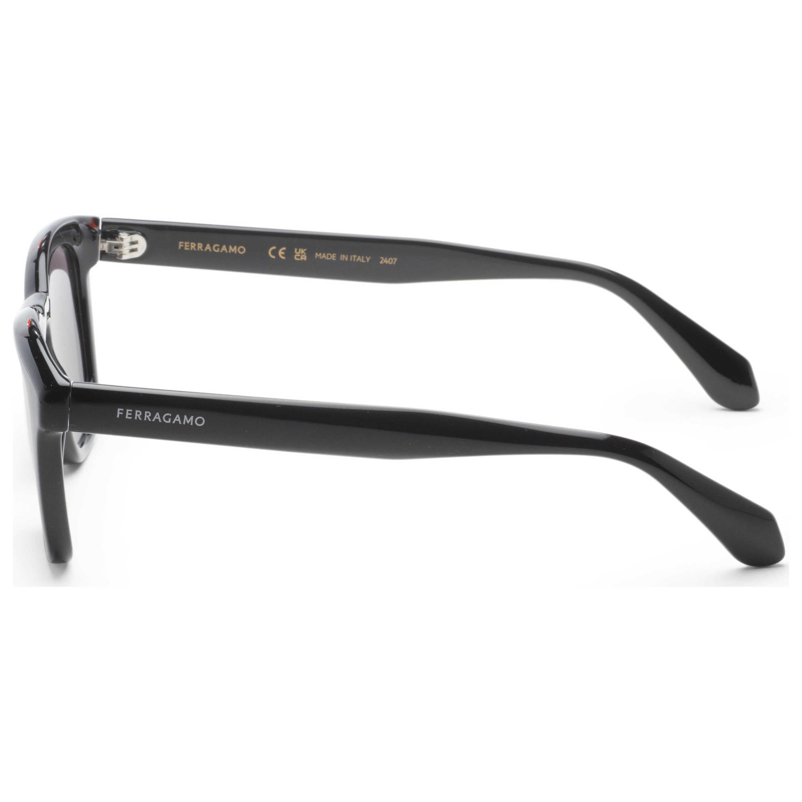 Gafas de Sol Salvatore Ferragamo Negro Redonda SF2040SE-001-50