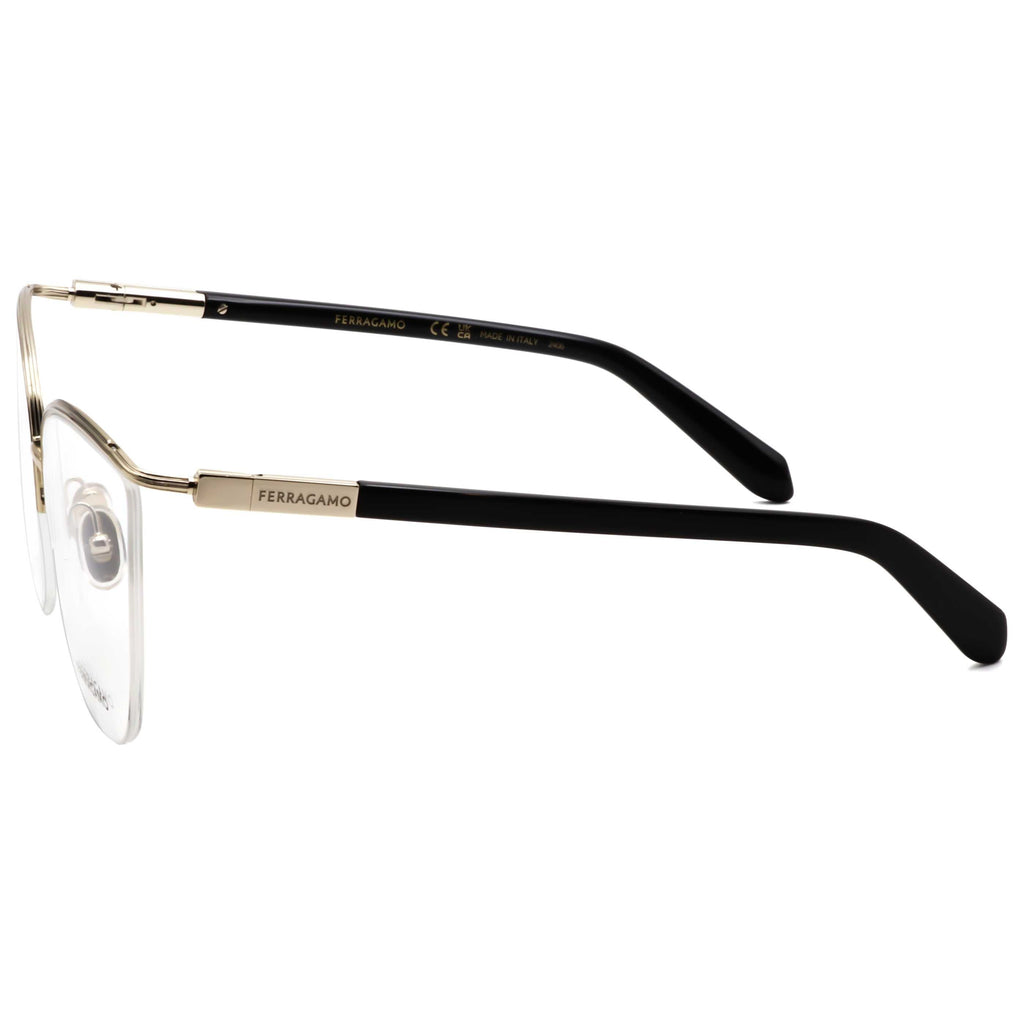 Gafas Oftálmicas Salvatore Ferragamo Dorado Mariposa SF2227-710-56