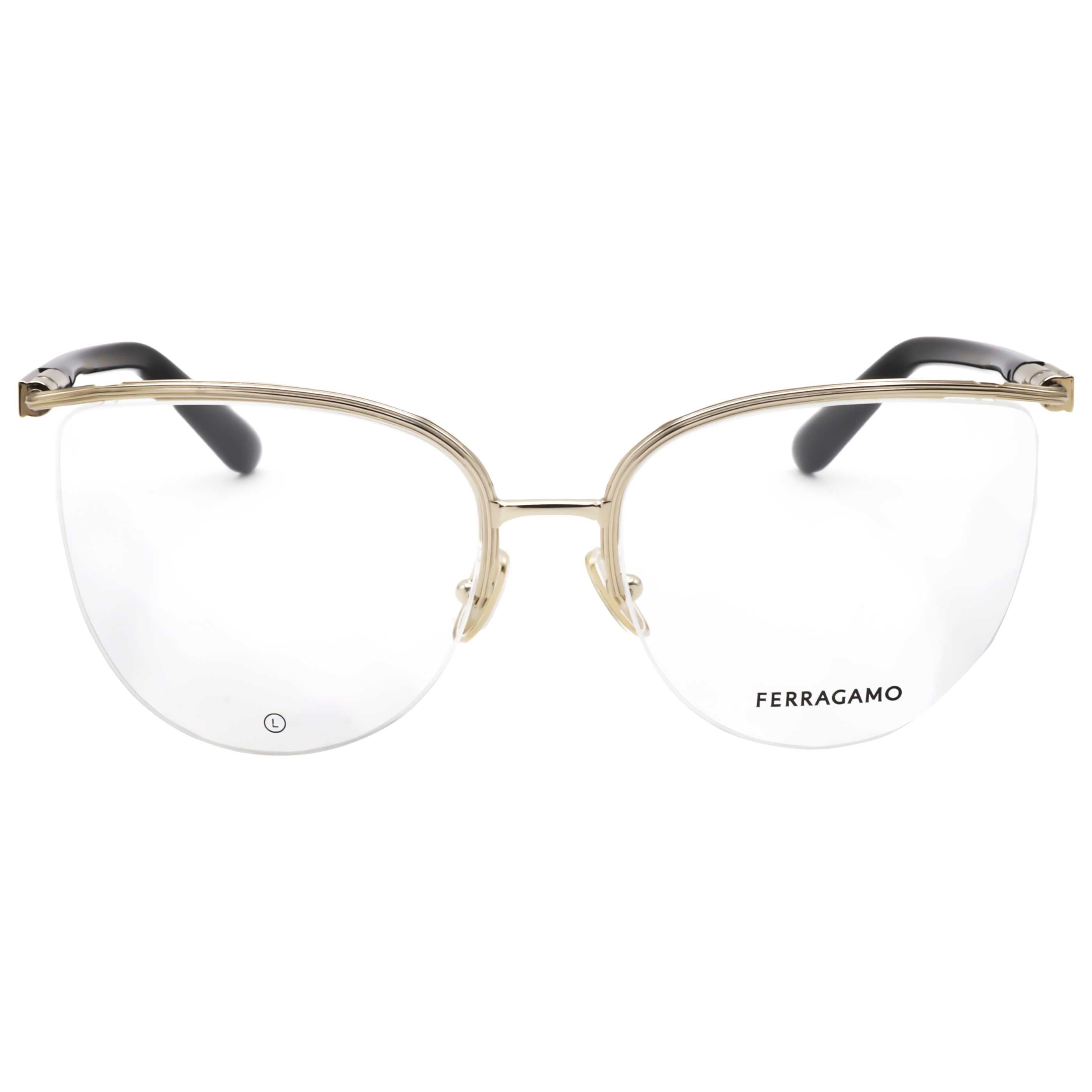 Gafas Oftálmicas Salvatore Ferragamo Dorado Mariposa SF2227-710-56