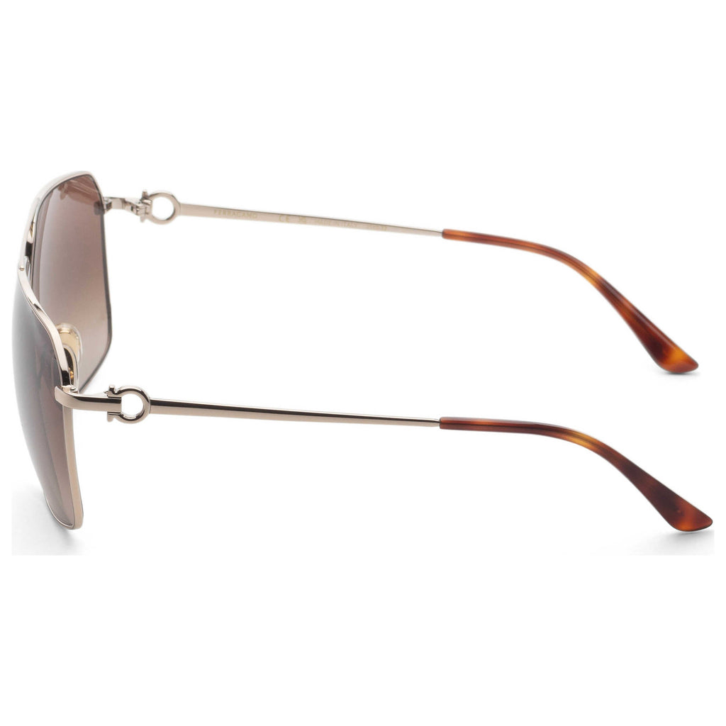 Gafas de Sol Salvatore Ferragamo Dorado Navigator SF238S-717-62