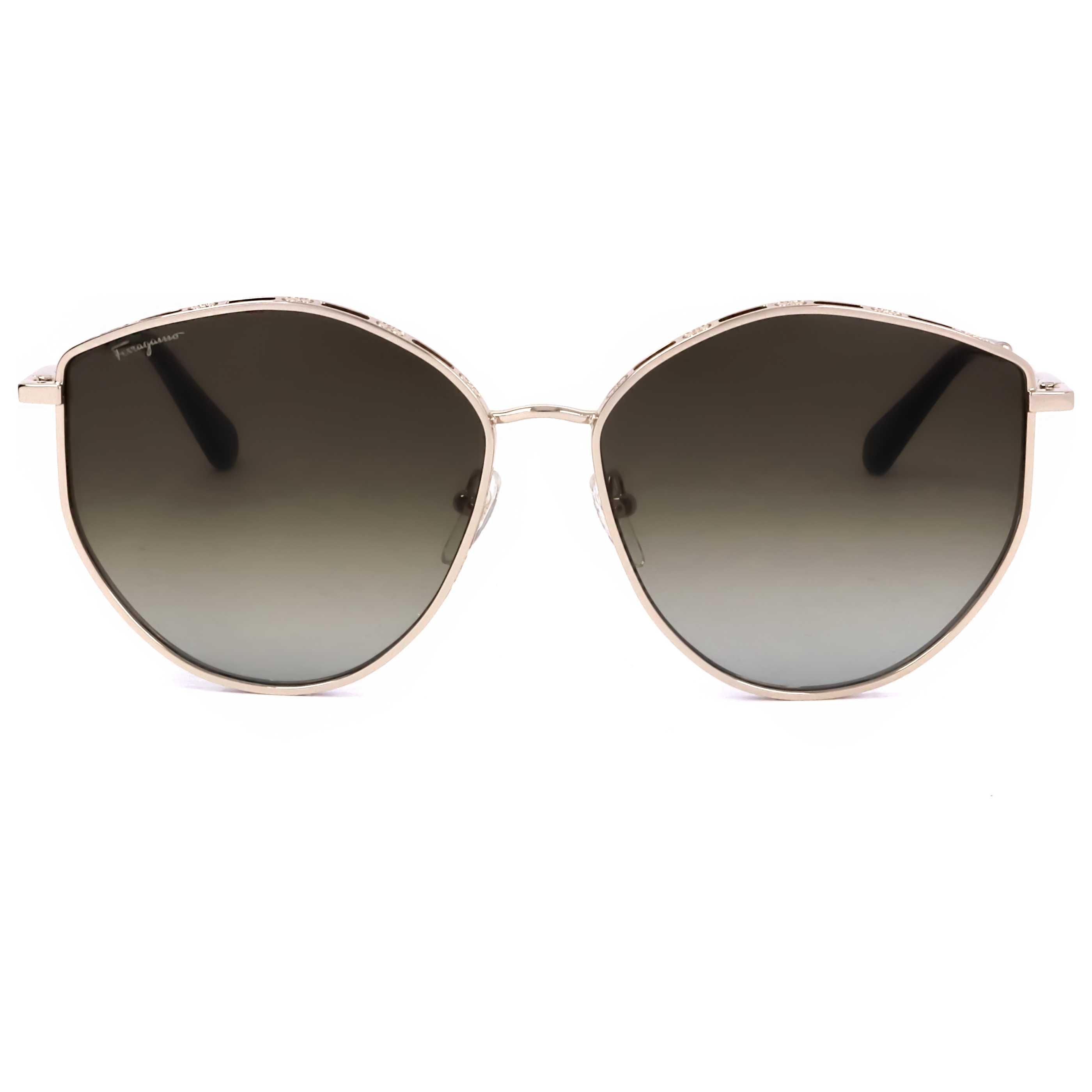 Gafas de Sol Salvatore Ferragamo Verde Cuadrada SF264S-709